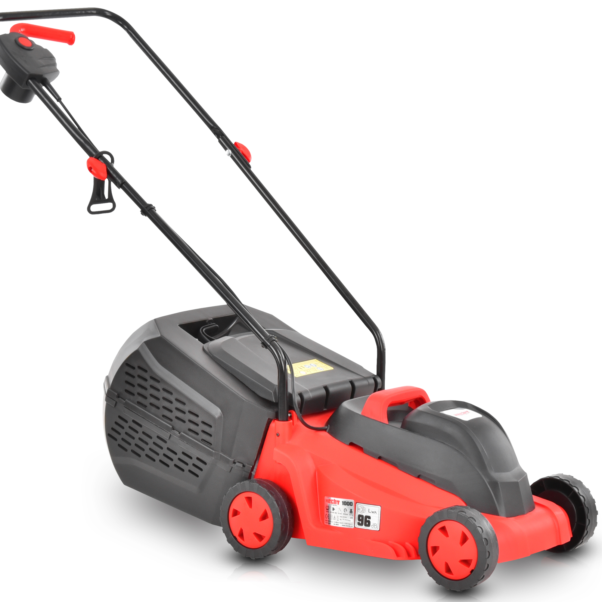 Elektro-Rasenmäher mit 32 cm Schnittbreite und 1000 Watt Elektro-Motor