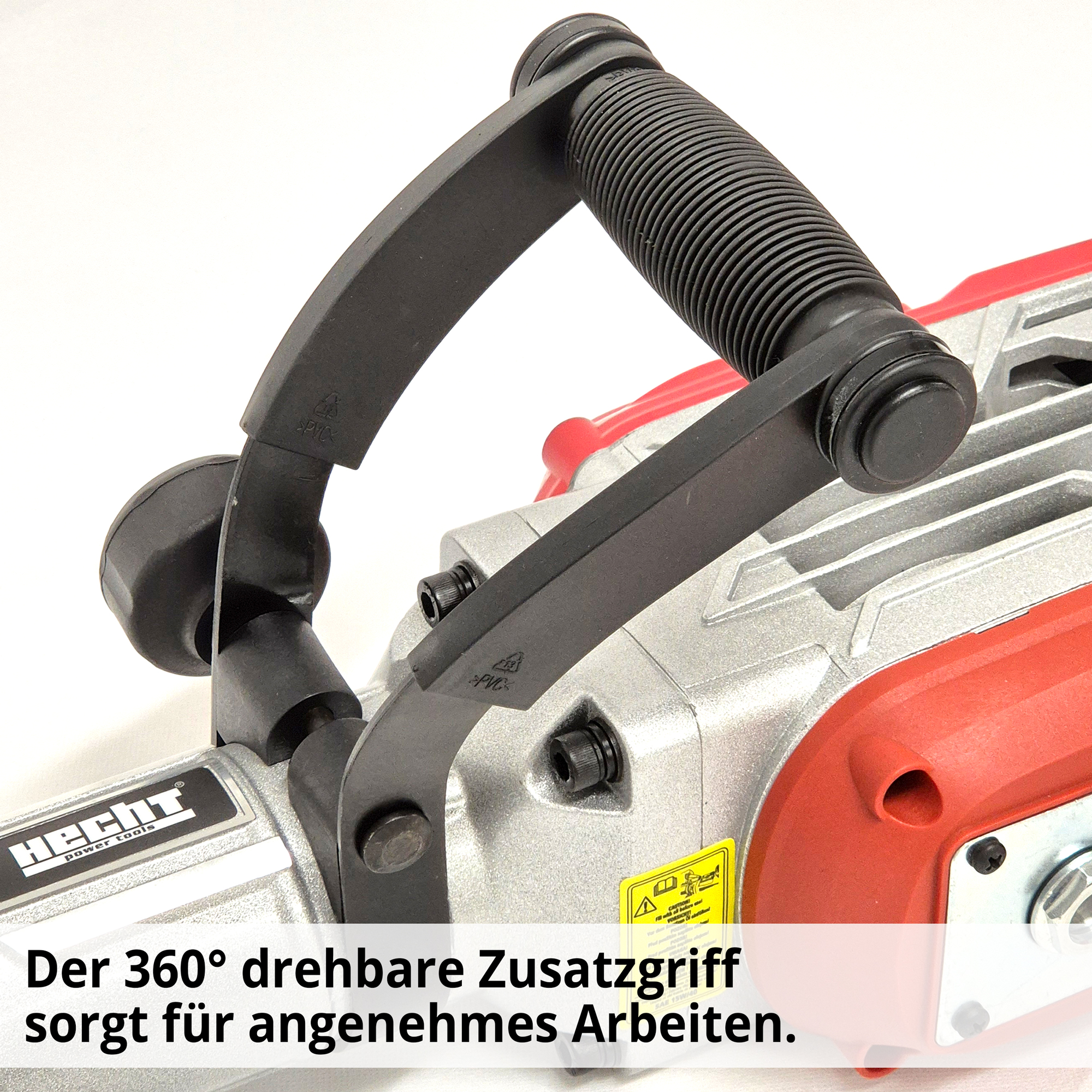 HECHT 1093 Stemmhammer mit 360 Grad drehbaren Zusatzgriff welcher für angenehmes Arbeiten sorgt