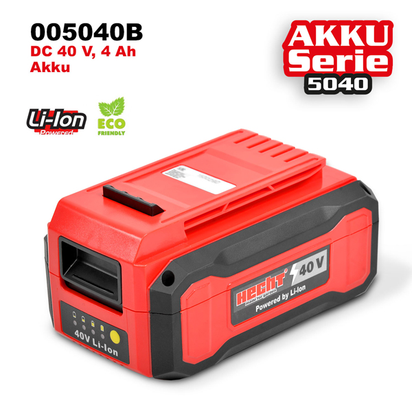 HECHT 5041 S Akku Rasenmäher inklusive DC 40 Volt Akku