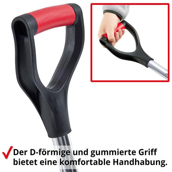 HECHT Schneeschaufel »465 AL« Schneeschaufel mit komfortabler Handhabung 