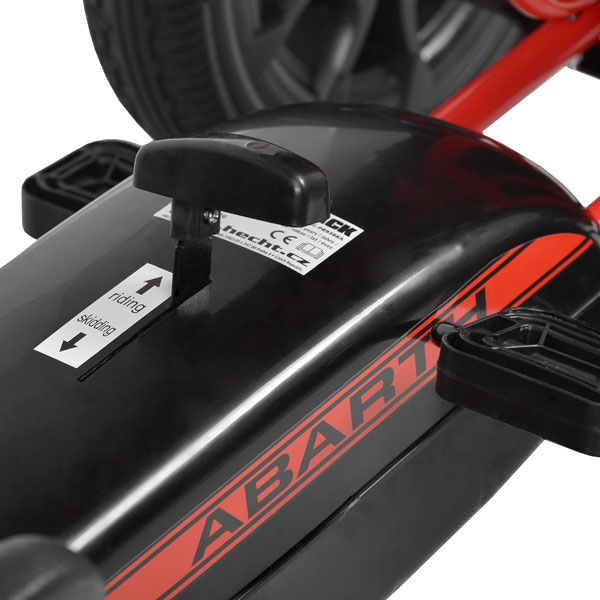 ABARTH Tretkart Black Tretkart mit verschiedenen Gängen