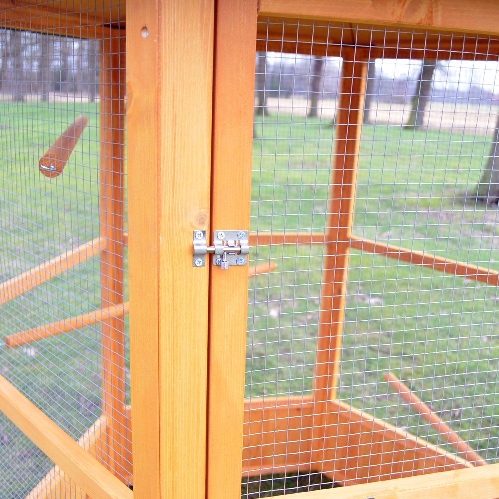 zooprinz Vogelvoliere Maxi sicher verschließbare Türen zooprinz Vogelvoliere Maxi sicher verschließbare Türen