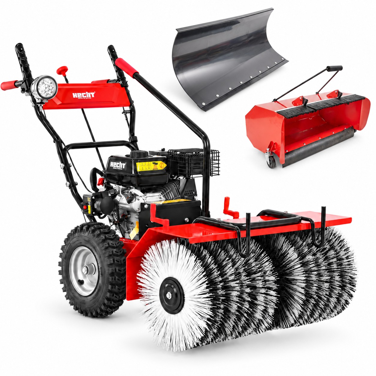 HECHT 8680 SE Set 4 Benzin-Kehrmaschine Titelbild 1