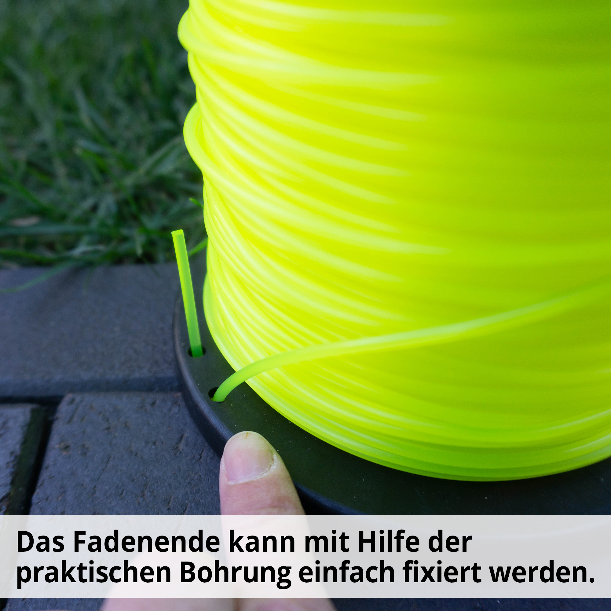 Rasentrimmer Ersatzfaden von HECHT für alle Geräte
