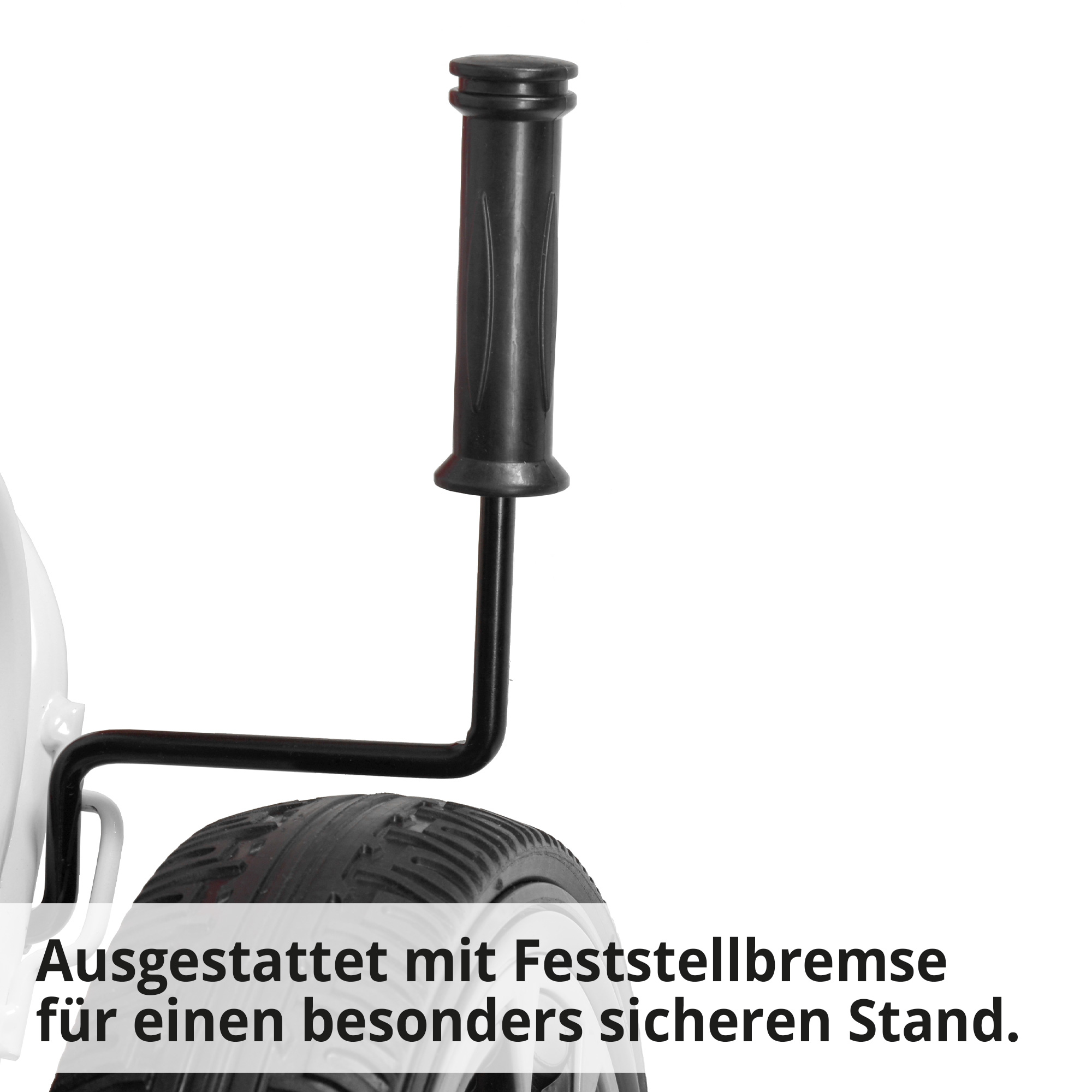 HECHT ABARTH Tretkart White Tretkart mit Feststellbremse