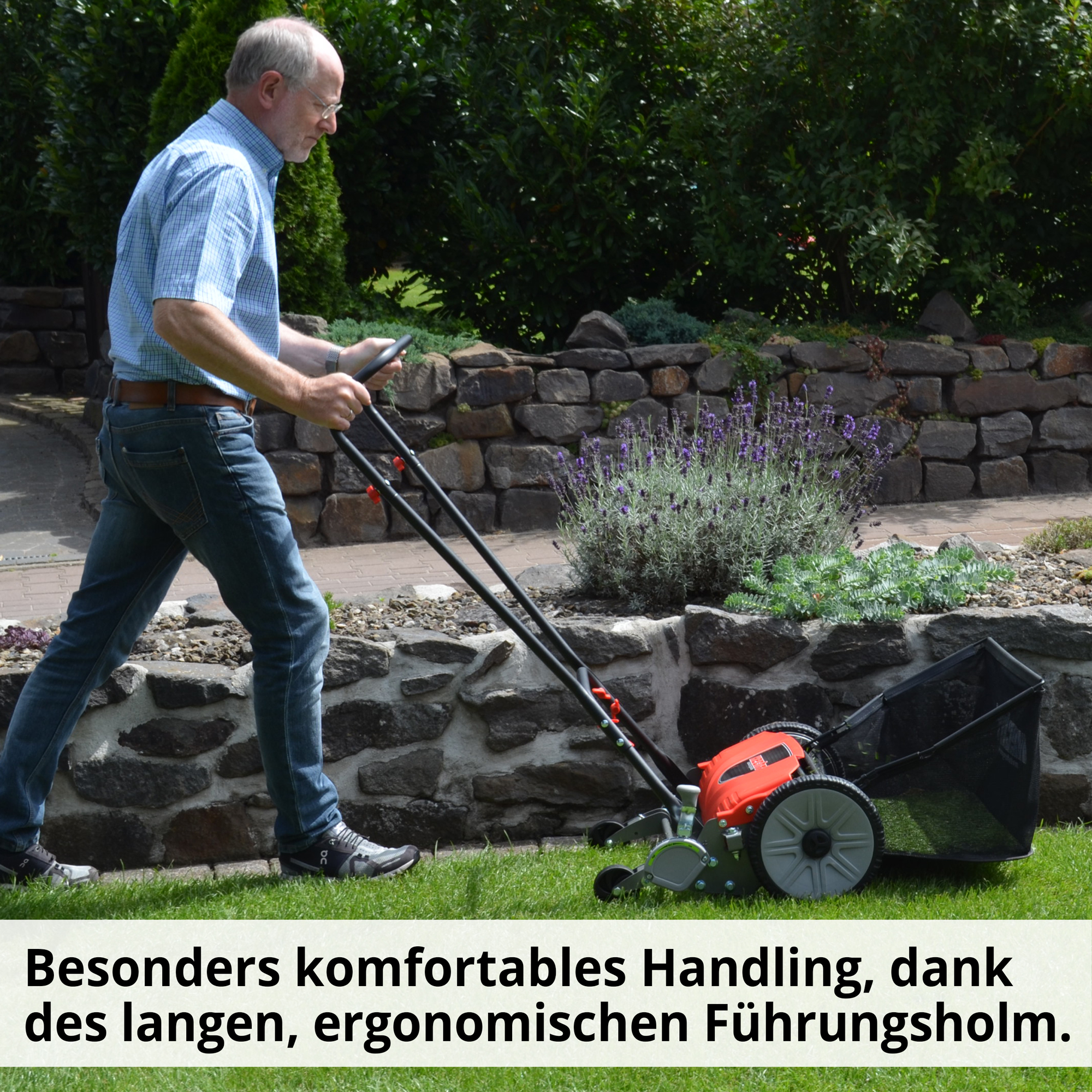 HECHT Spindelmäher »514« Spindelmäher für komfortables Handling 