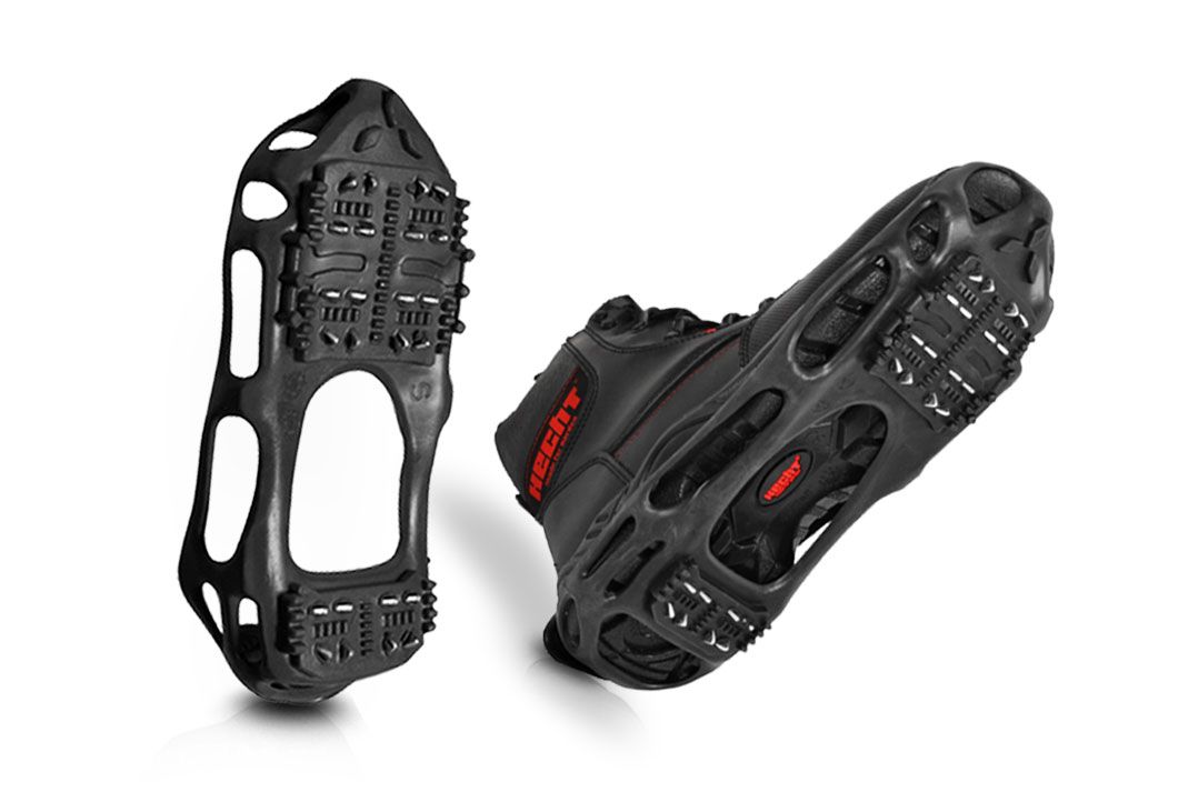 HECHT Schuhspikes Schwarz »Größe L« Schuhspike für Eis und Schnee