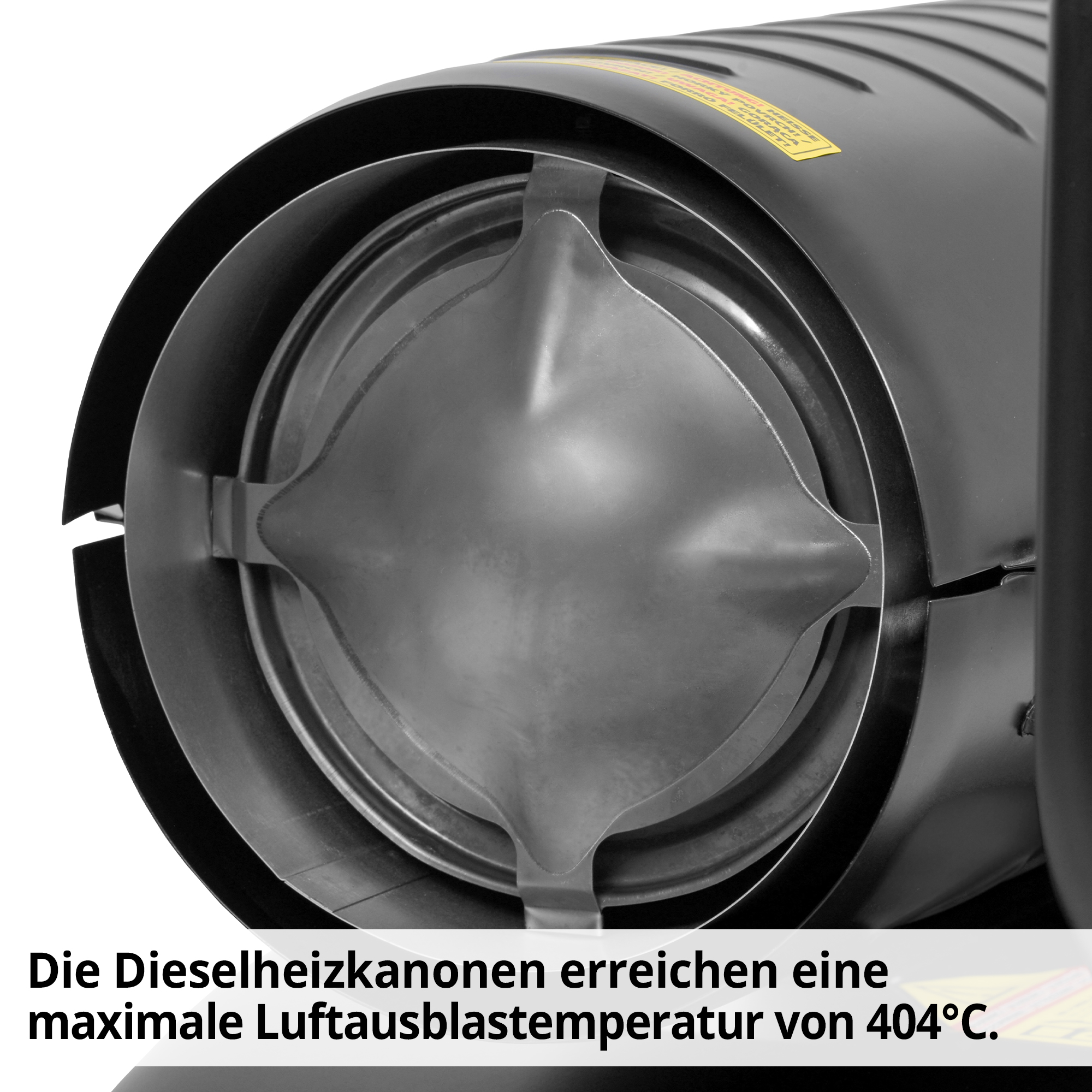 HECHT Diesel Heizkanonen 3038 Diesel Heizkanone mit hoher Maimaltemperatur 