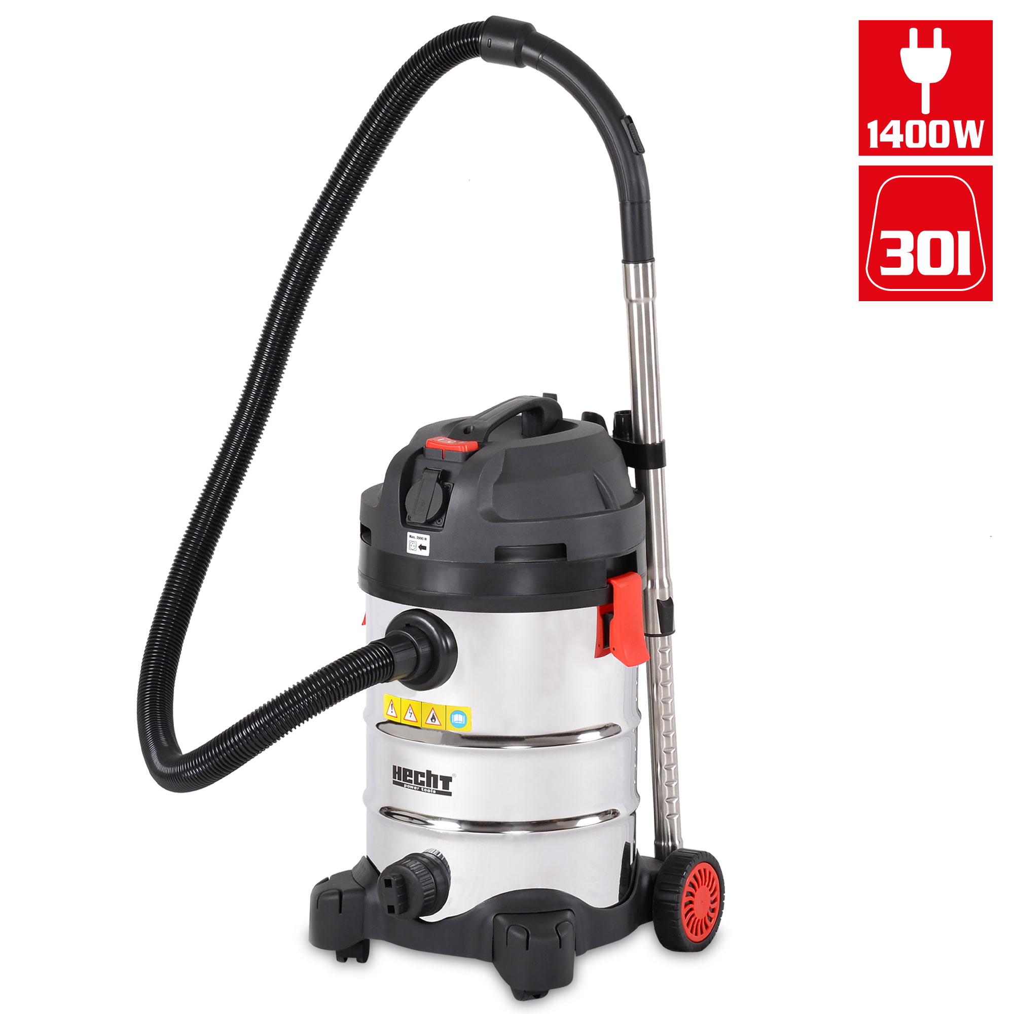 HECHT Industriesauger 8314 Z mit vielen Vorteilen