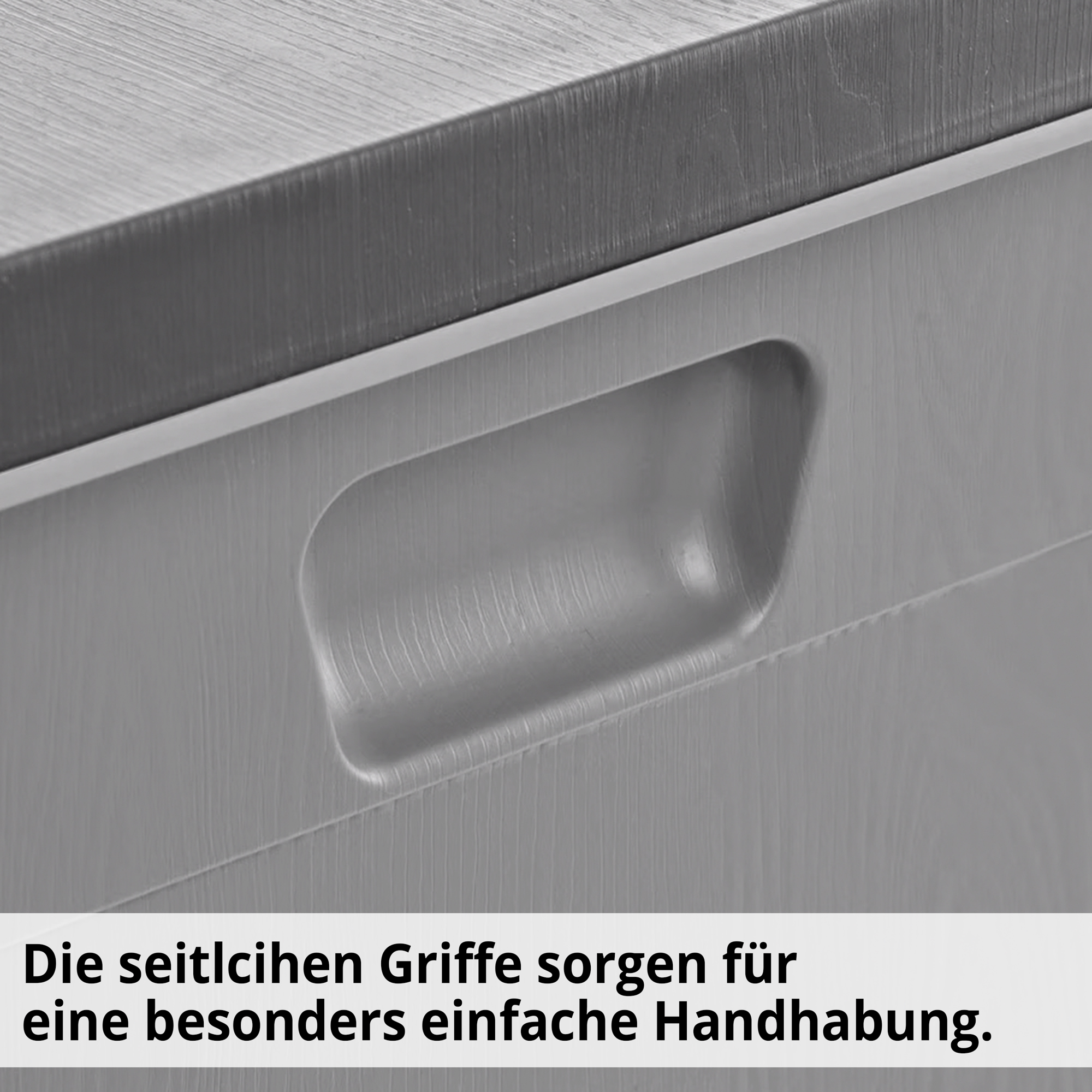 Hecht BOX XL mit seitlichen Griffen für eine besonders einfache Handhabung