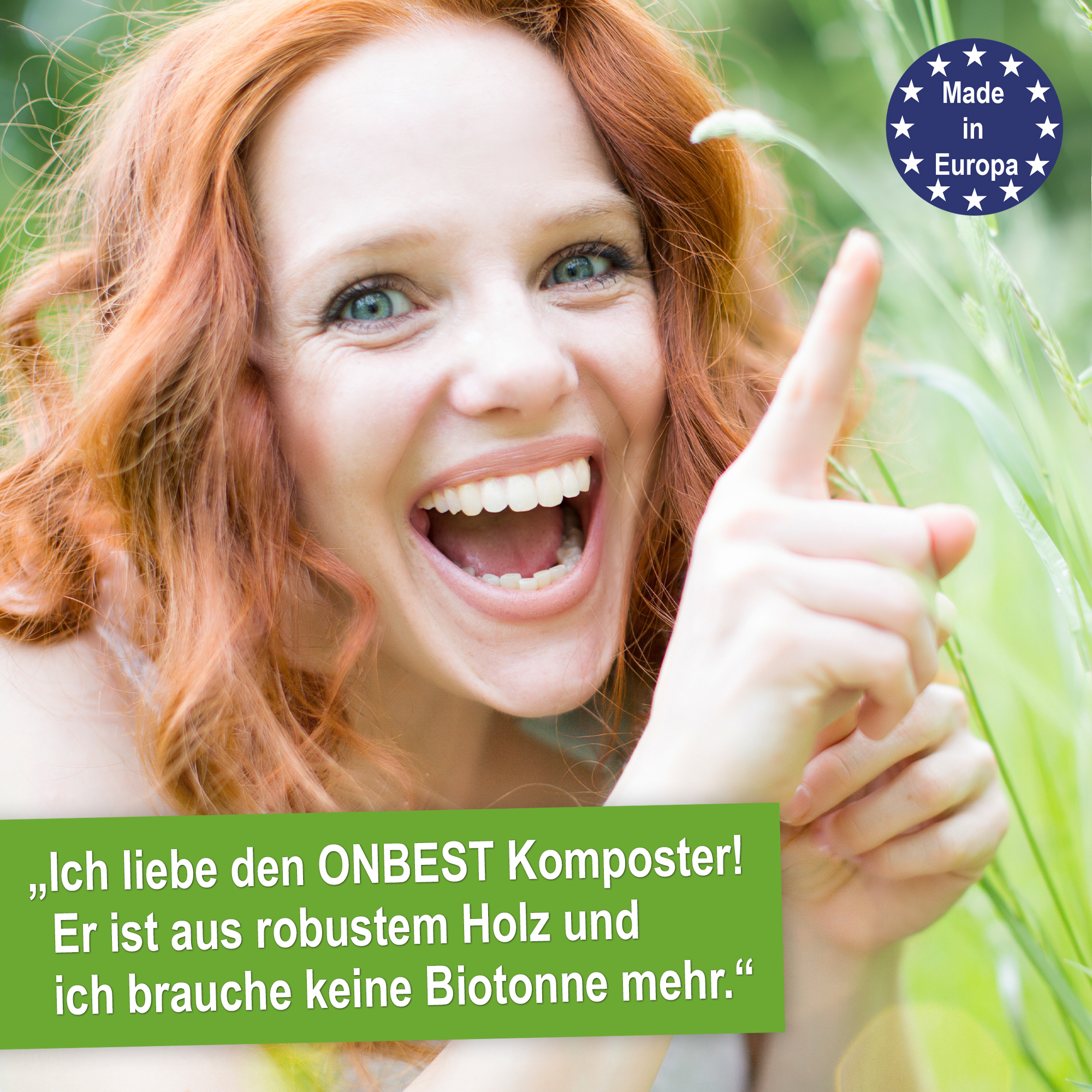 Komposter Holz - Biotonne wird nicht mehr benötigt