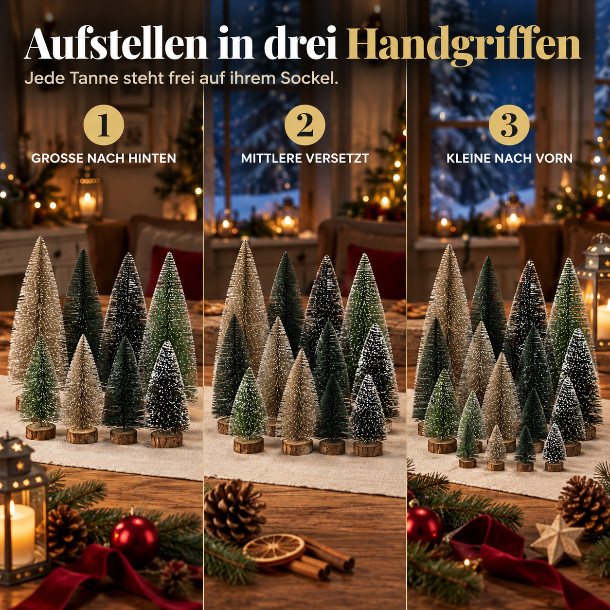 Mini-Bäumchen vielseitig: Für Fensterbank, Kamin und Regal (Dieses Bild wurde mit Hilfe von KI generiert.)
