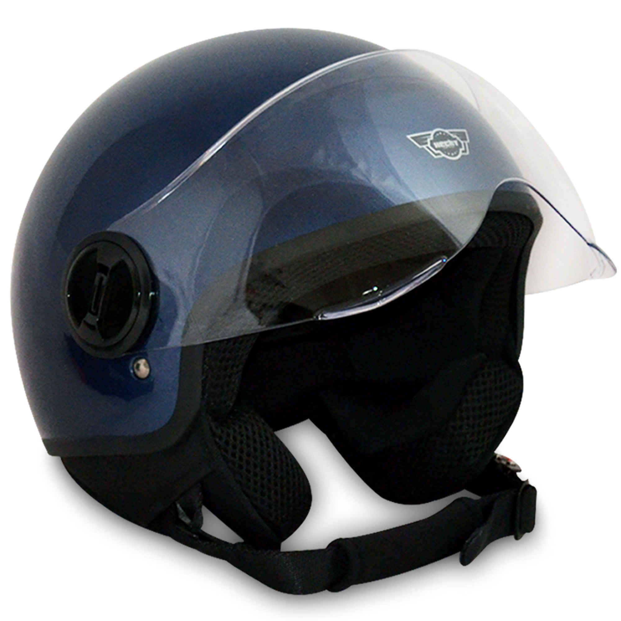 Hecht 52631 XS Motorradhelm Blau