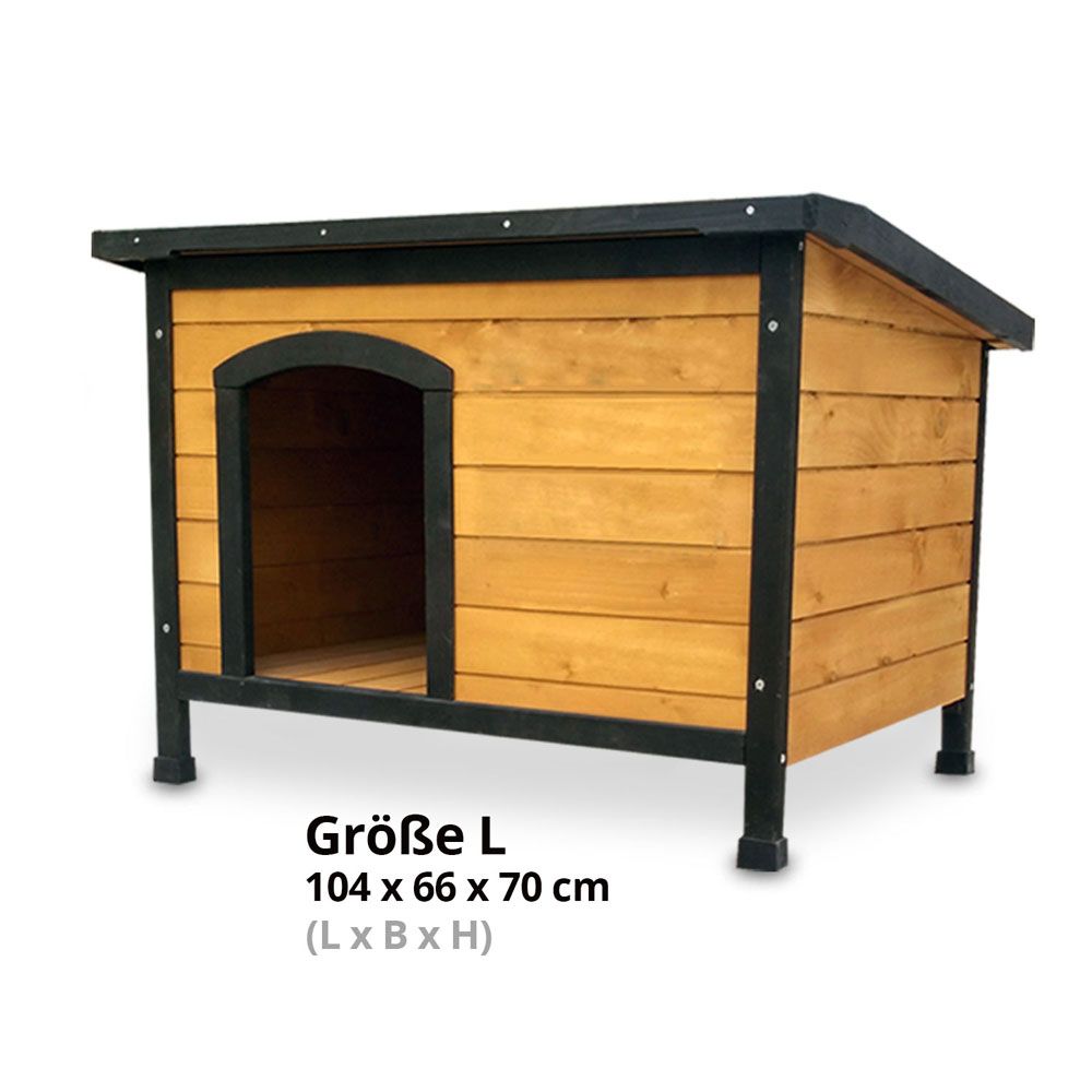 Carlo Hundehütte L; 104 x 66 x 70 Zentimeter