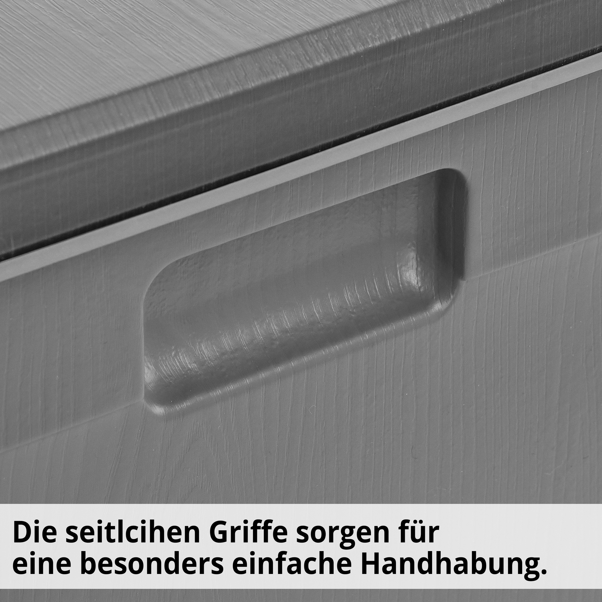 Hecht BOX L mit seitlichen Griffen für eine besonders einfache Handhabung