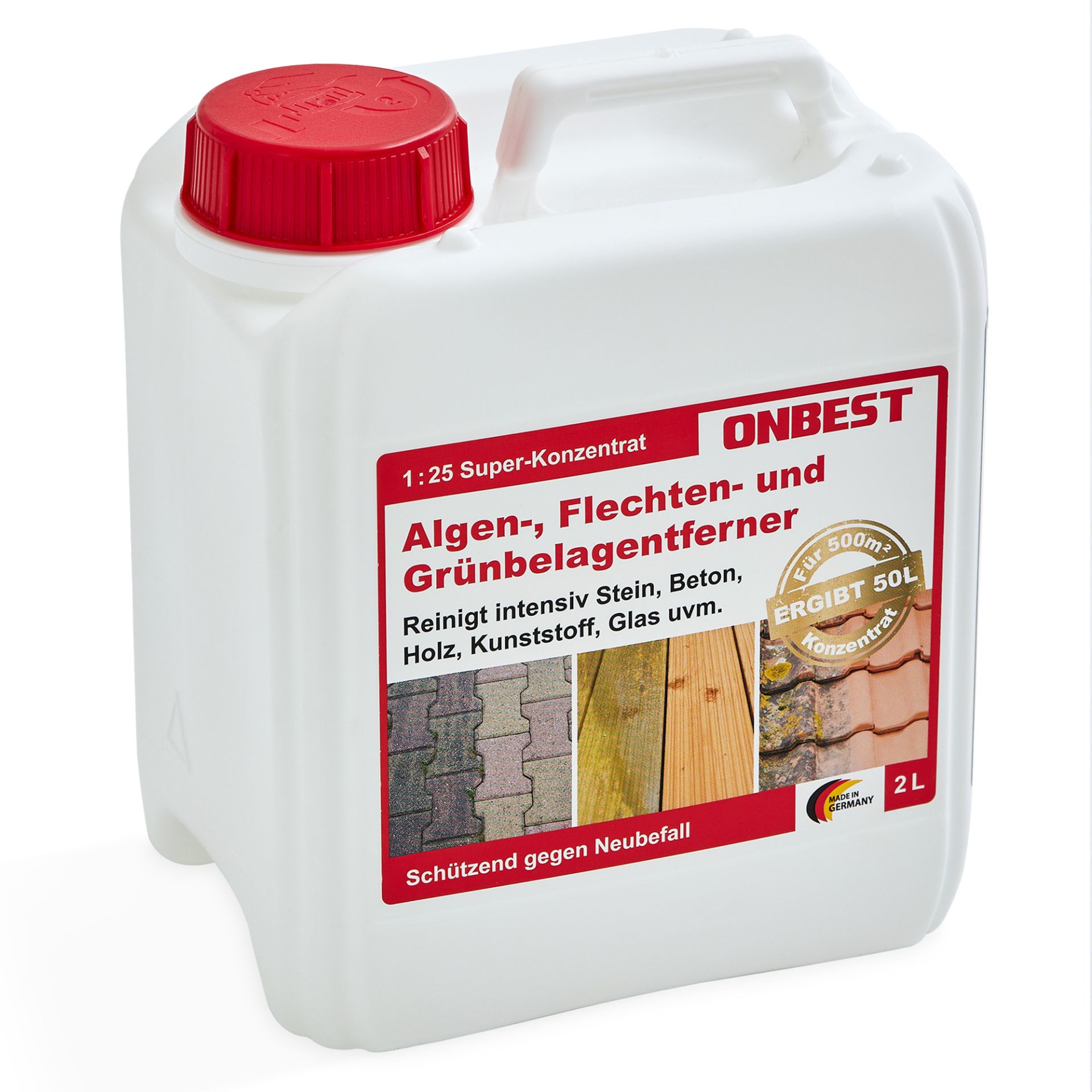 ONBEST, Algen-, Flechten-, Grünbelag Entfernen, Artikelnummer 43698