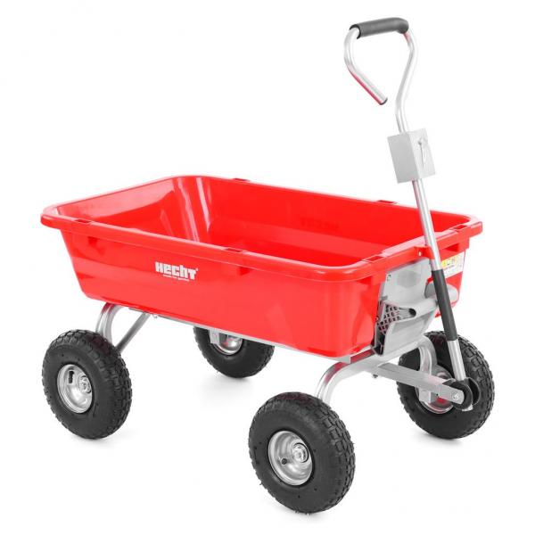 Transportwagen HECHT 52150 mit 150 kg Tragkraft und kippbarer Mulde