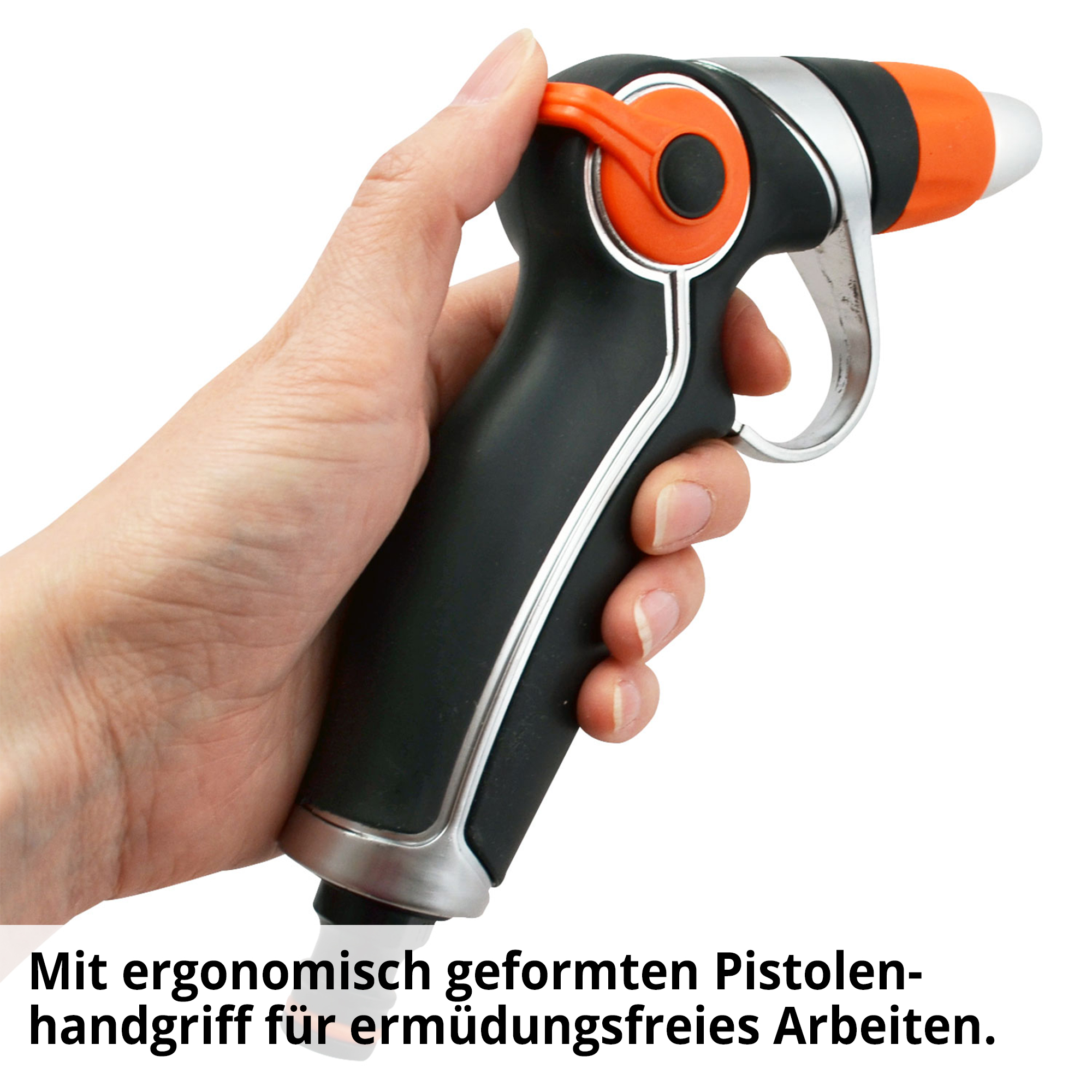 Gartenbrause; ergonomisch geformter Pistolenhandgriff