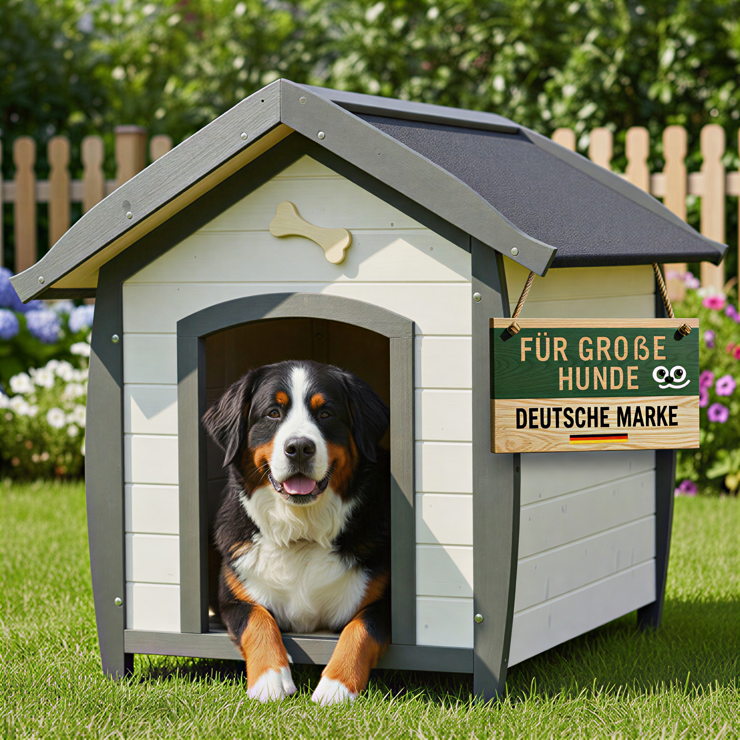 Hundehütte Bella für große Hunde zooprinz