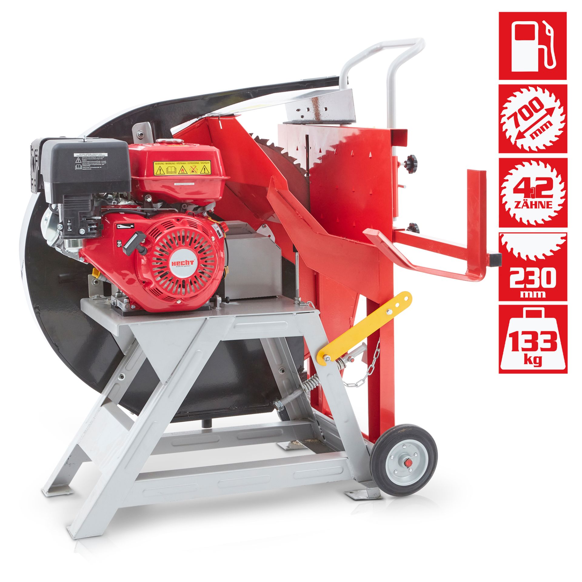 HECHT Benzin Wippkreissäge 890 Wippkreissäge für effiziente Verarbeitung von feuerholz  HECHT Benzin Wippkreissäge 890 Wippkreissäge für effiziente Verarbeitung von feuerholz