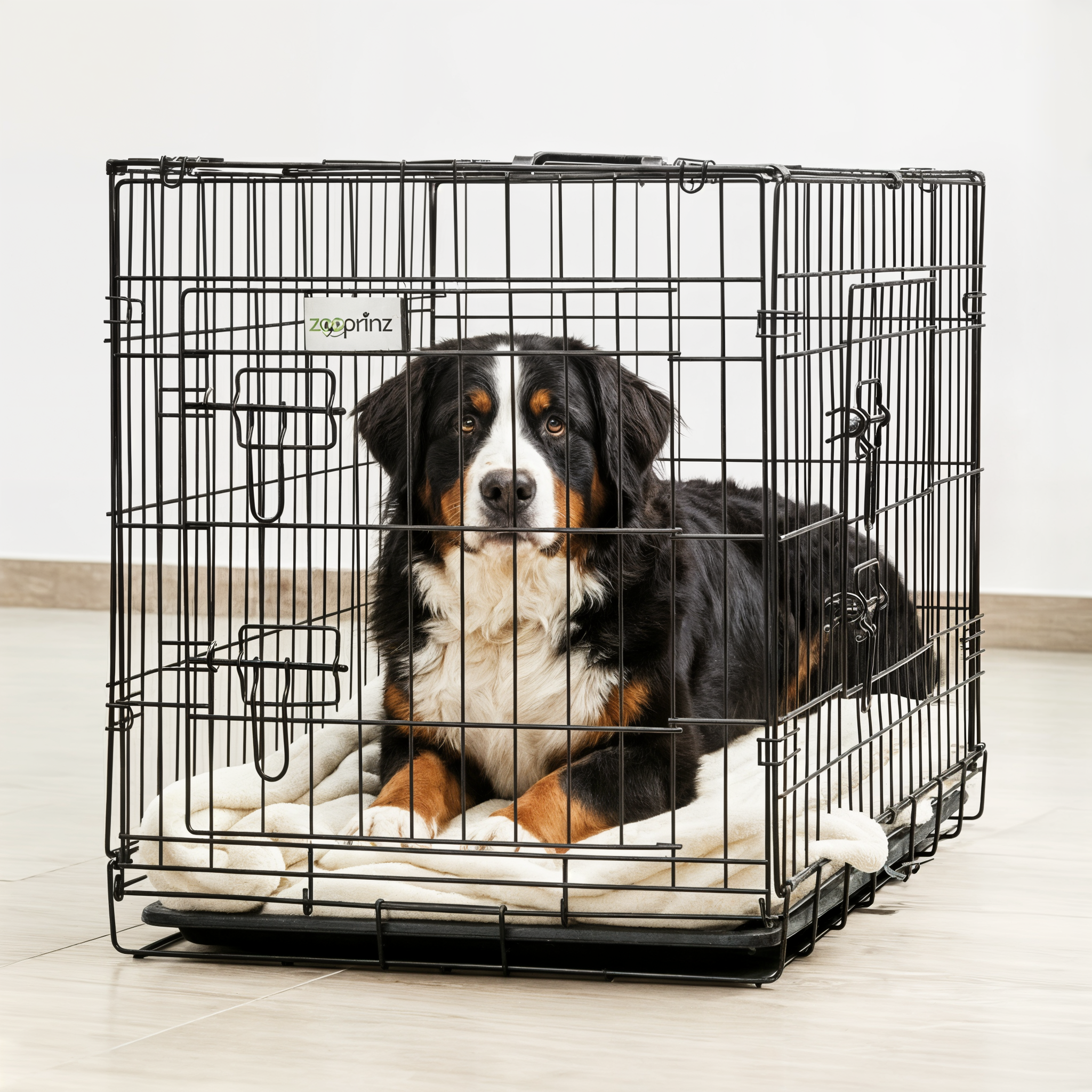 Hundekäfig zooprinz faltbar XXL für Schäferhund, Boxer oder Sennenhund