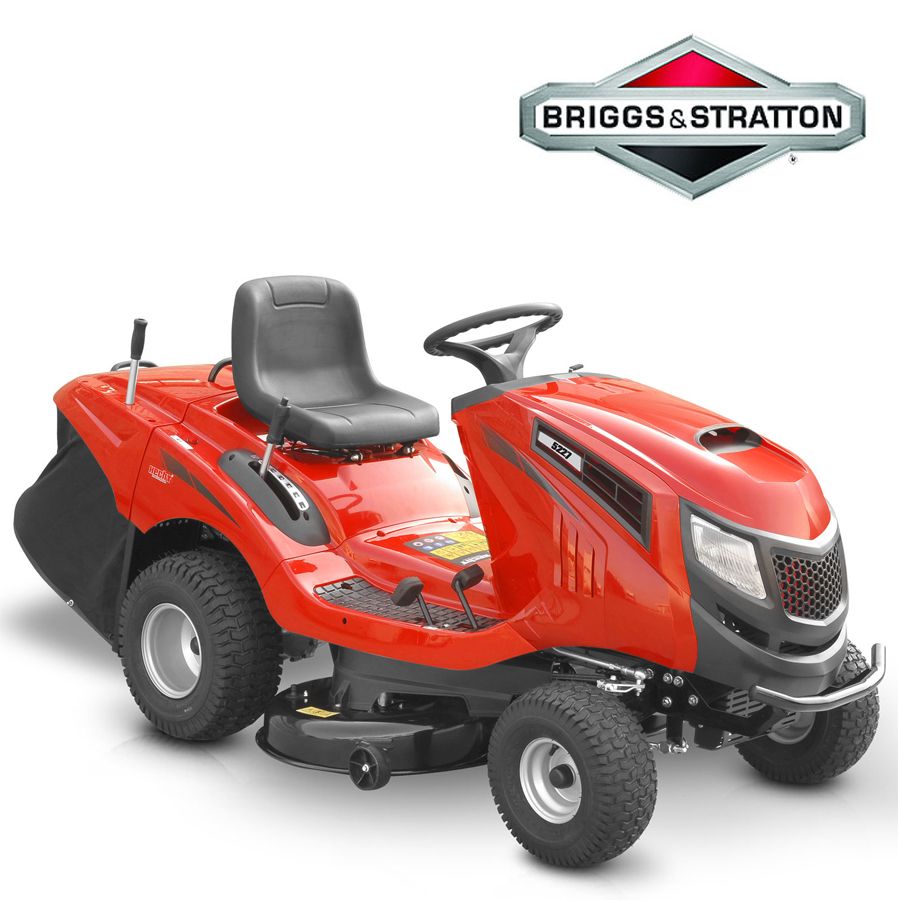 Hecht Rasentraktor Aufsitzmäher 5927 mit 4 Takt Riggs and Stratton Motor und 112 cm schnittbreite  Hecht Rasentraktor Aufsitzmäher 5927 mit 4 Takt Riggs and Stratton Motor und 112 cm schnittbreite