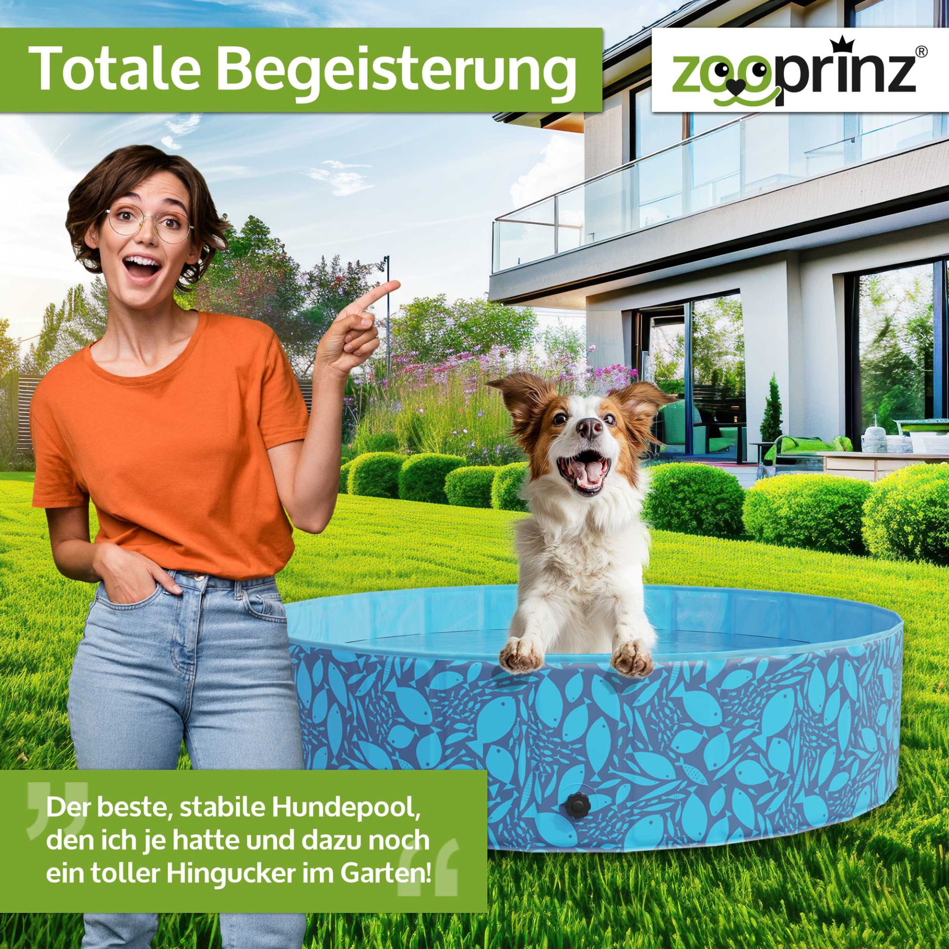 Hundepool; beste Kundenzufriedenheit