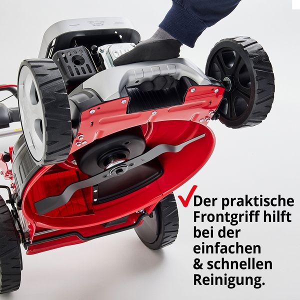 HECHT Benzin-Rasenmäher 548 SW Benzin-Rasenmäher mit praktischem Frontgriff