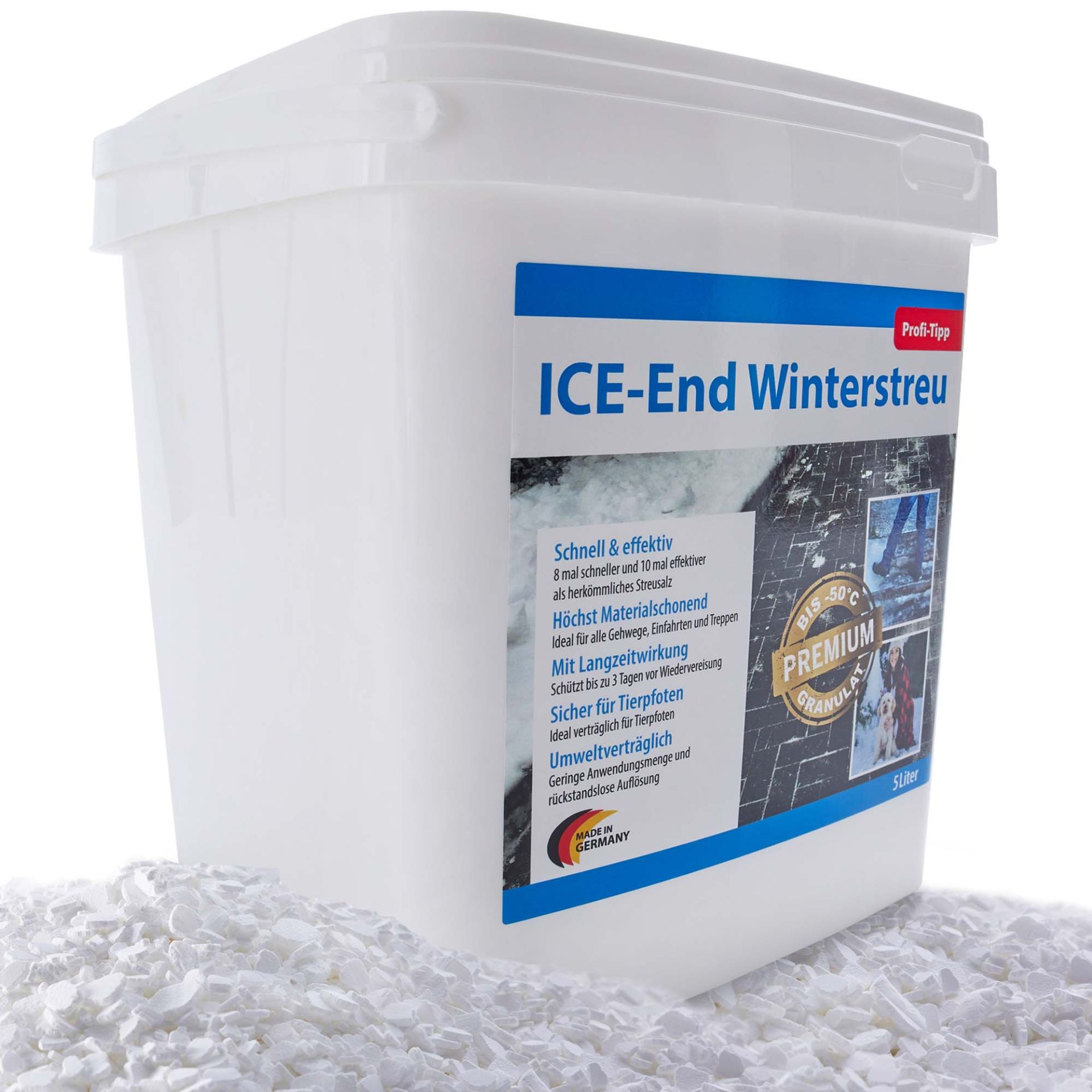 Ice-End Winterstreu - Streusalz Ersatz