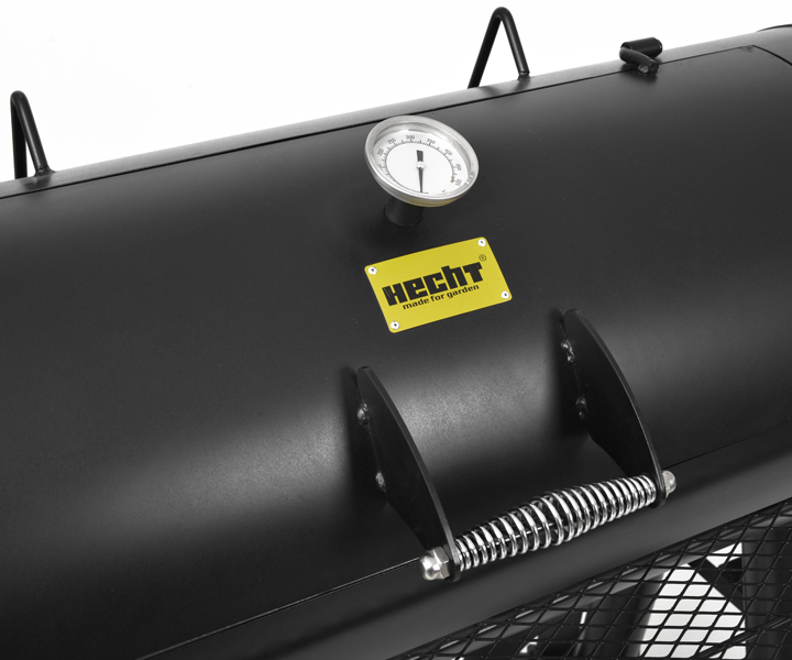 HECHT XXL Smoker Grill »Sentinel Max« Grill mit integriertem Thermometer