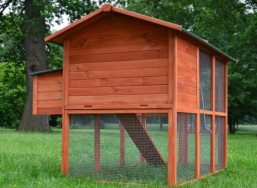 zooprinz Hühnervoliere Premium XXL mherstöckig 