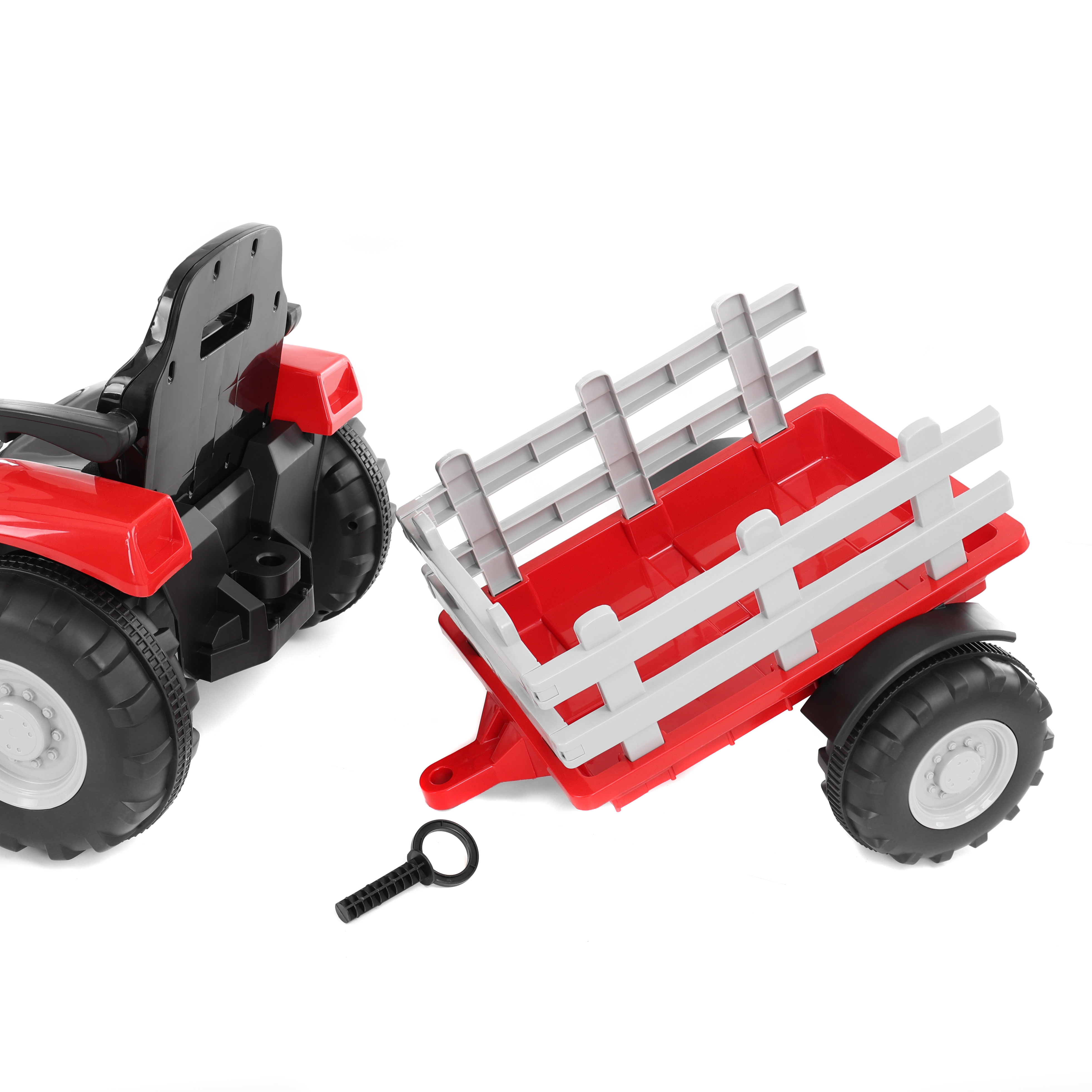 HECHT Traktor Kinderauto 50825 RED mit verlässlicher Akku Technik
