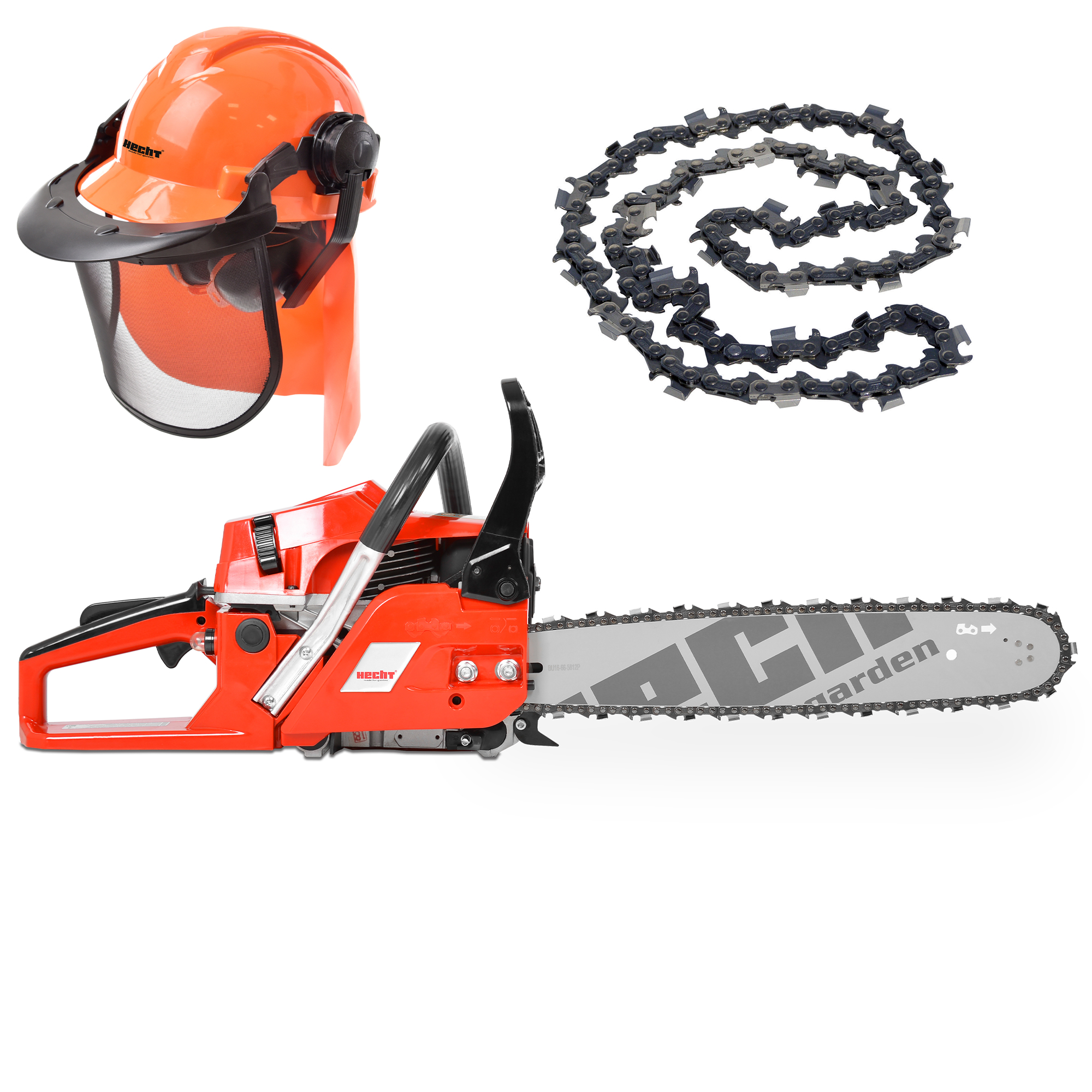 HECHT Motorsägen 3er Set 45 Kettensäge HECHT Motorsägen 3er Set 45 Kettensäge