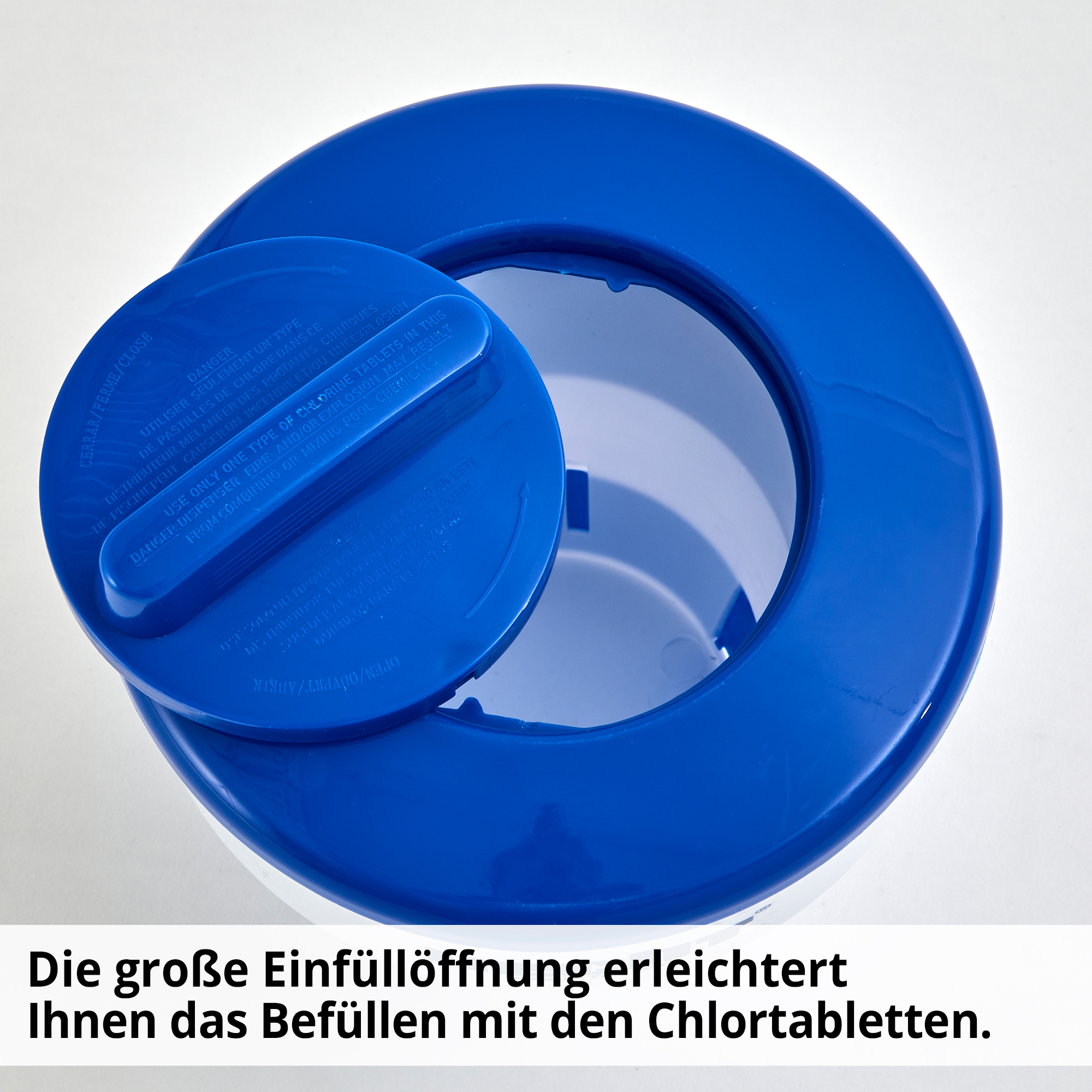 Chlor Dosierspender 060702 mit großer Einfüllöffnung