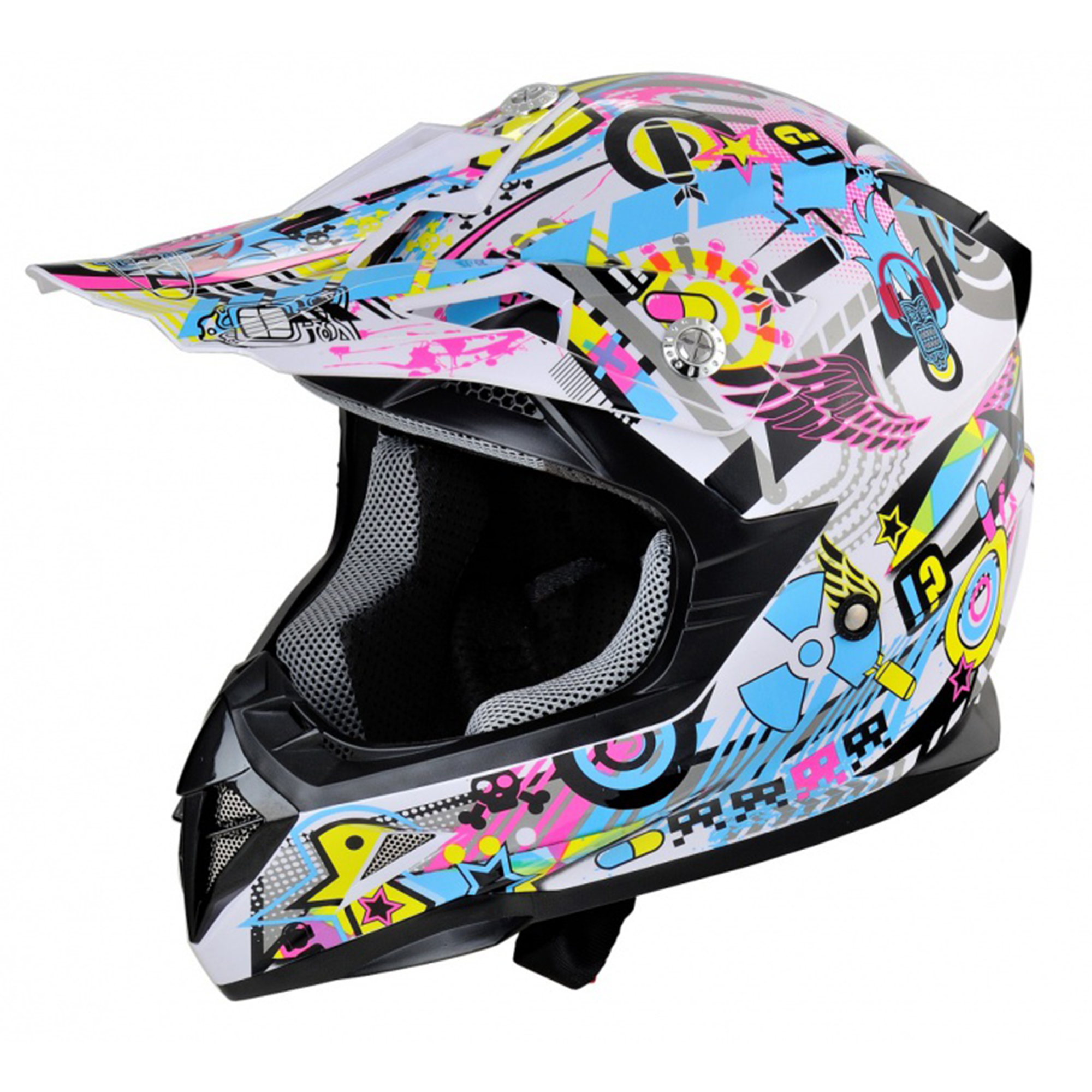 Hecht Motorradhelm XS