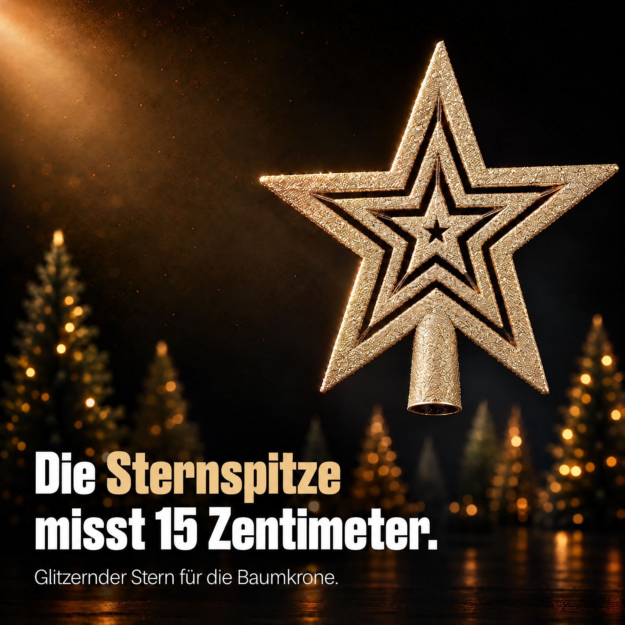 Weihnachtskugeln Größen: Drei Durchmesser maßstabsgetreu nebeneinander. (Dieses Bild wurde mit Hilfe von KI generiert.)