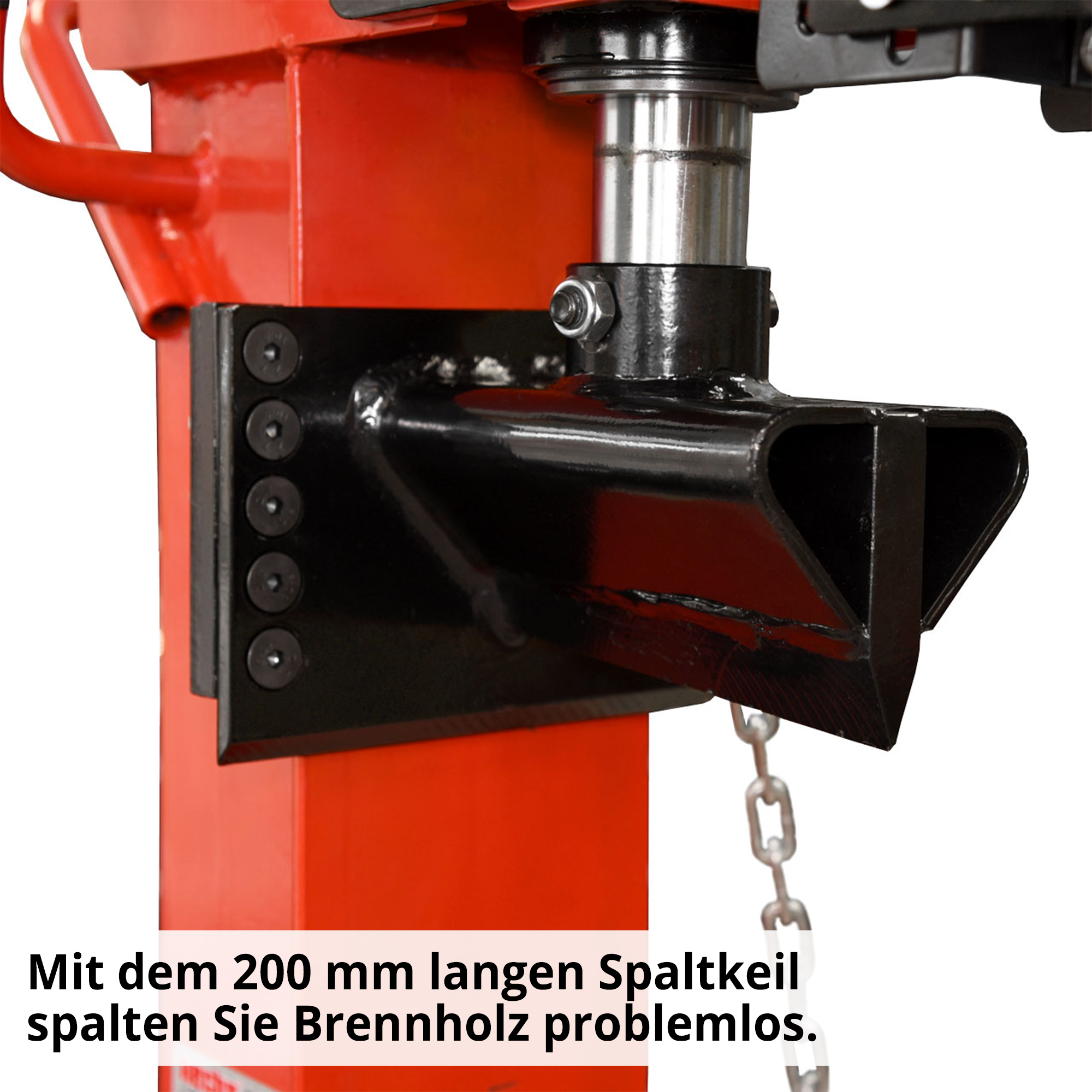HECHT Hydraulikspalter 6160 Hydraulikspalter mit praktischem Spaltkeil