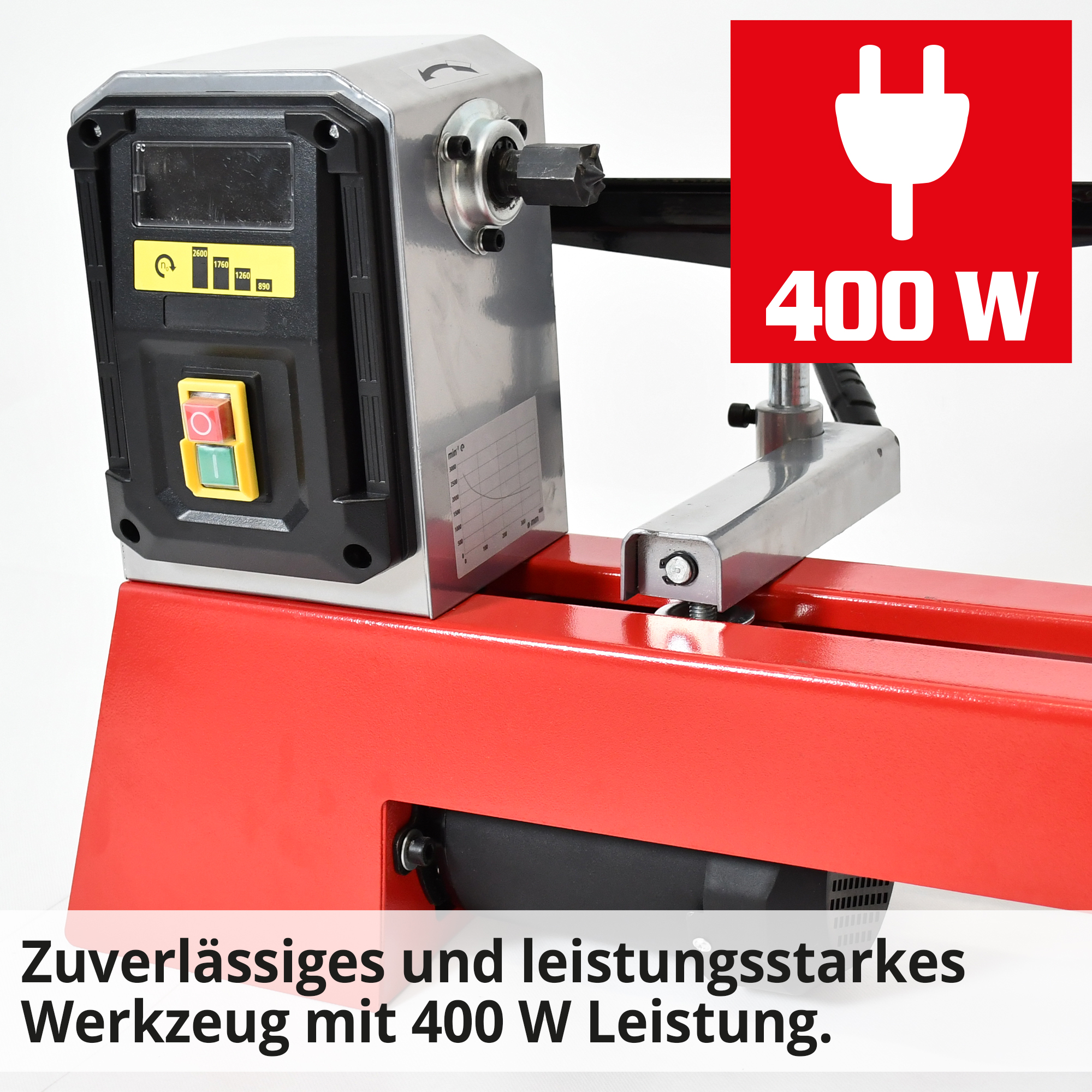 HECHT 8400 Drechselbank; Zuverlässiges und leistungsstarkes Werkzeug 
