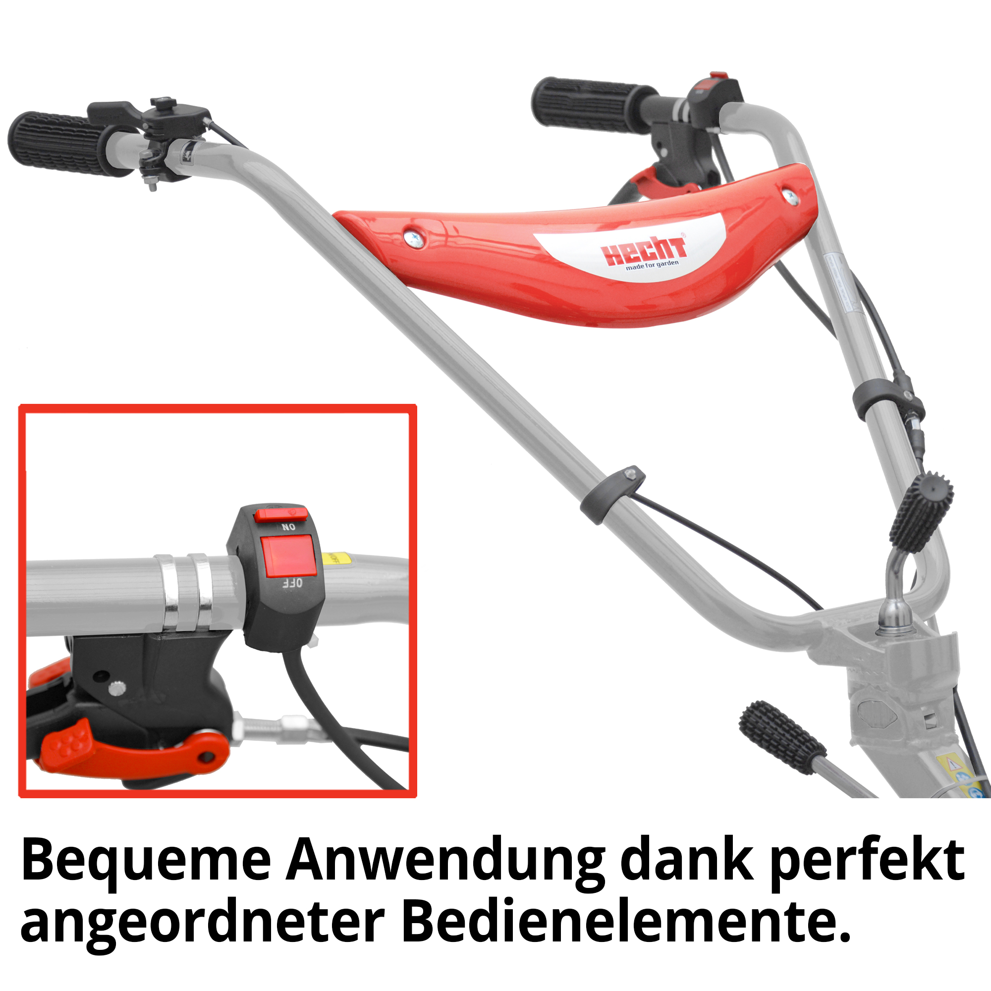HECHT Benzin Gartenhacke »796« Benzin Gartenhacke dank praktischer Bedienelemente