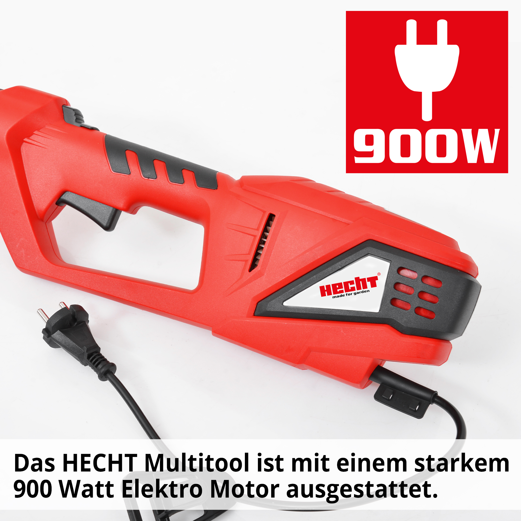 Elektro-Multitool mit kraftvollen 900 Watt Elektro Motor 