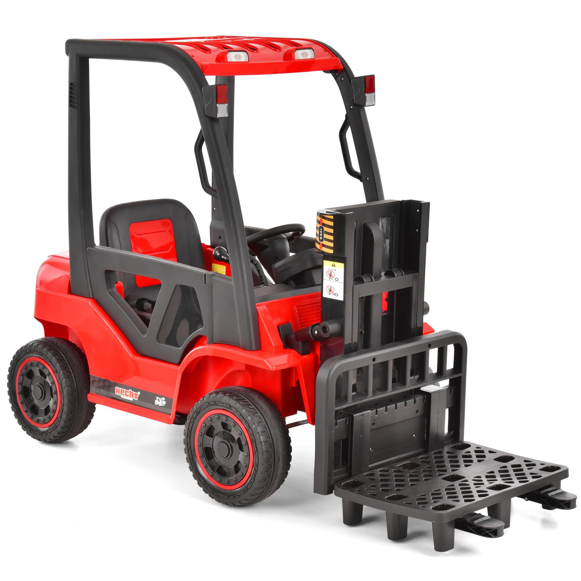45233-titelbild_1 Hecht 52108RED Kinder Elektro Gabelstapler ROT