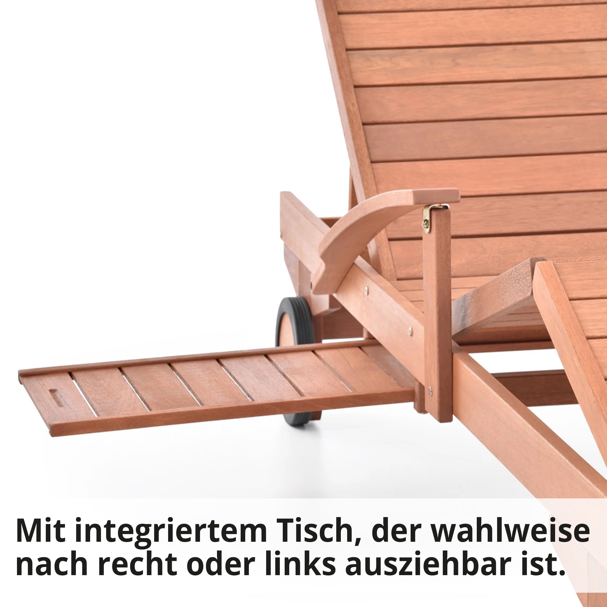 HECHT Gartenliege »Era Lounger« integriertem Tisch für Genuss