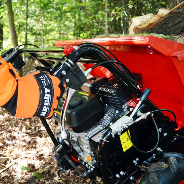 Hecht Motorschubkare 2636 mit ergonomischen Handgriffen für optimales arbeiten 