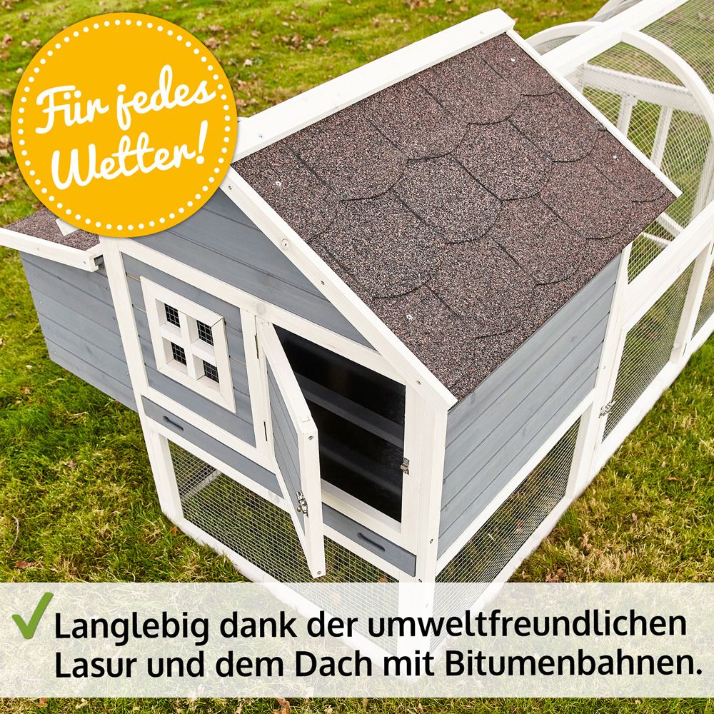 Hühnervoliere Hühnerglück; wetterbeständig