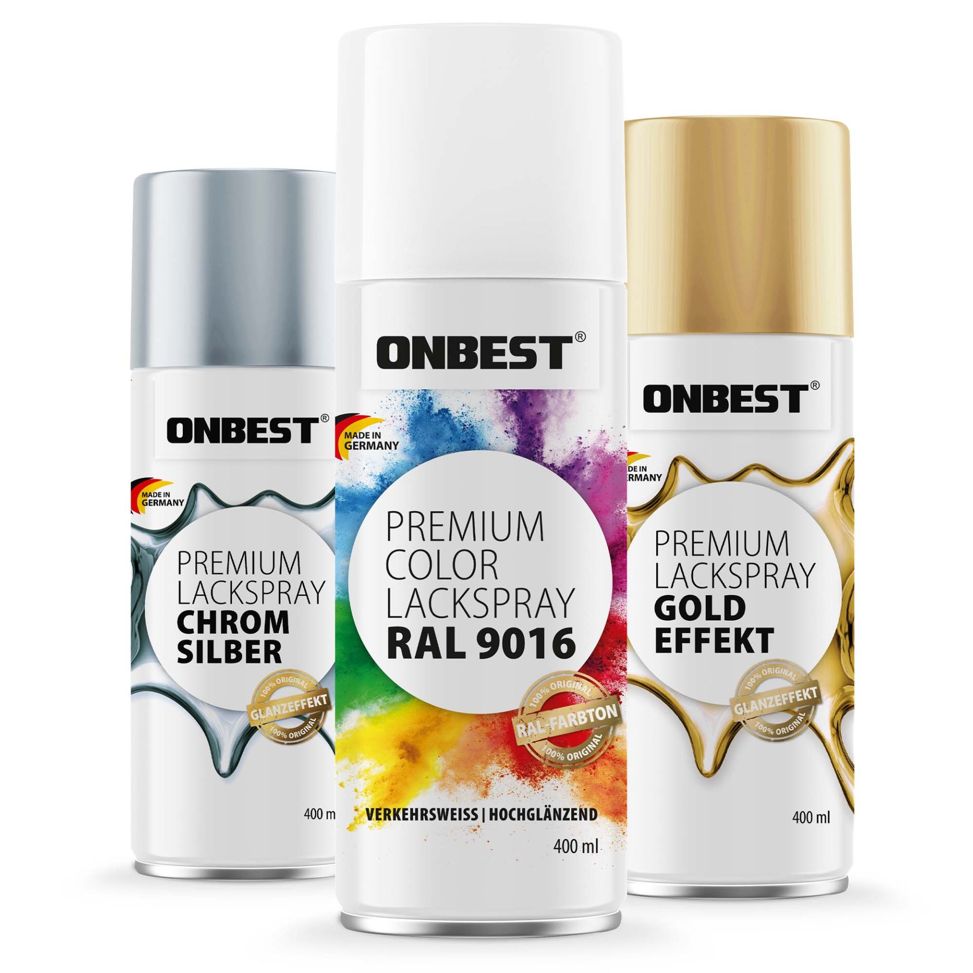 Lackspray Gold - In verschiedenen Farben