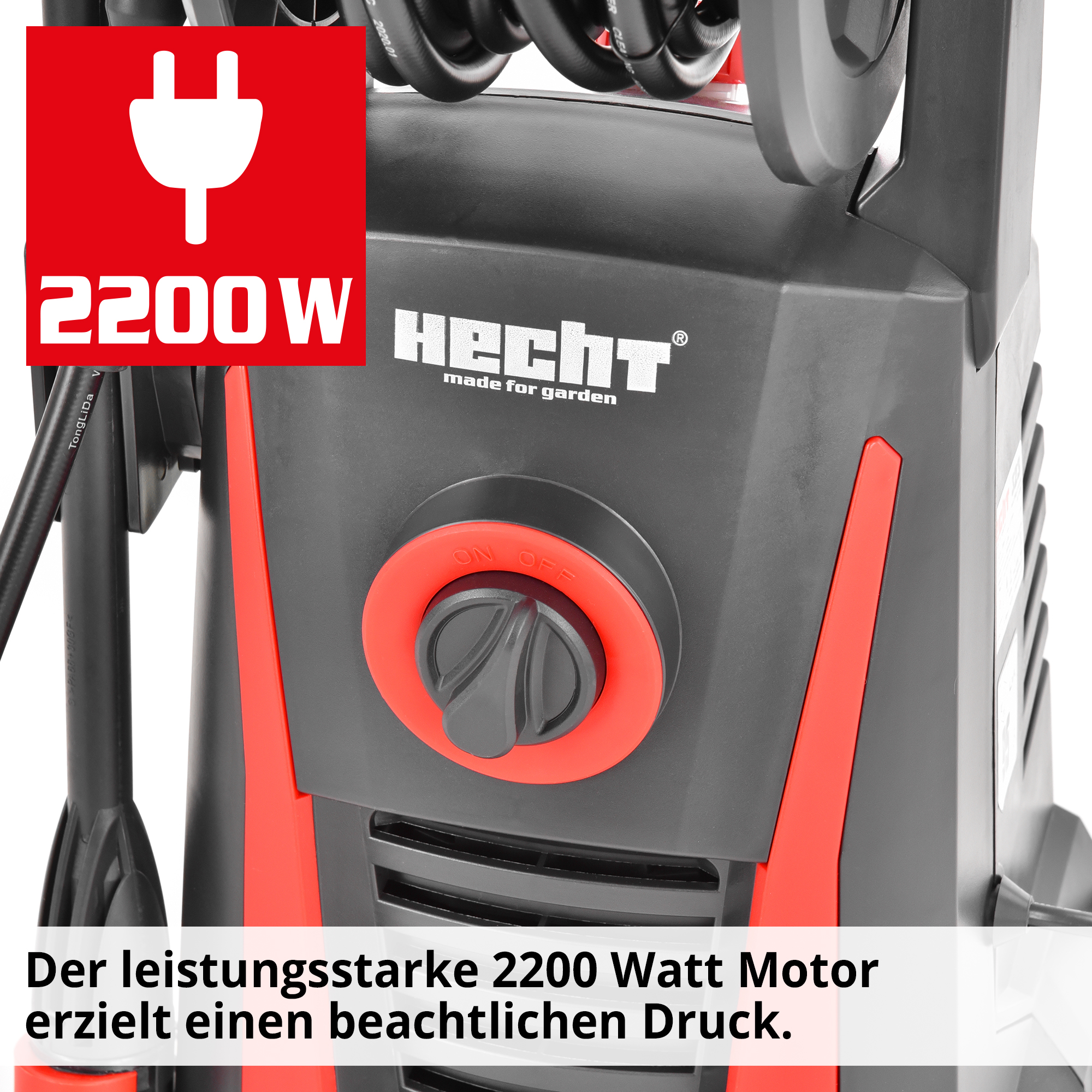 HECHT Hochdruckreiniger »323« Elektrischer Hochdruckreiniger mit starkem Motor
