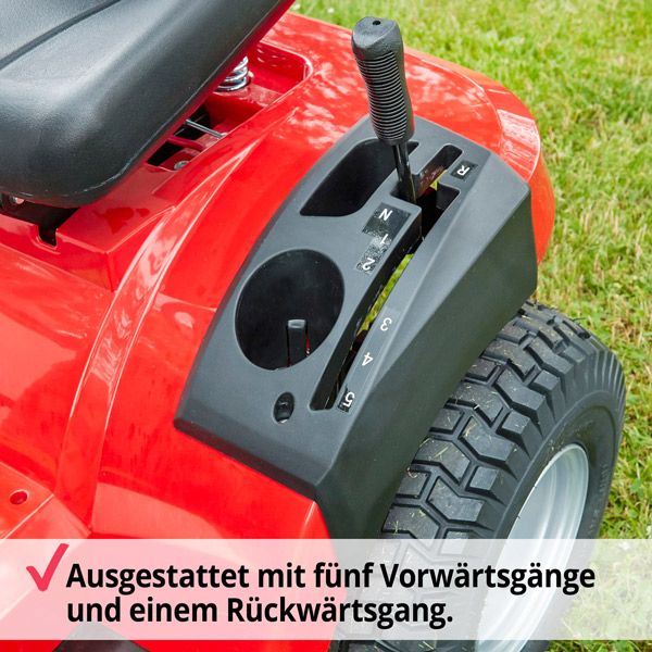 Hecht benzin-Rasentraktor Aufsitzmäher mit zuverlässigen 6 Ganggetriebe Hecht benzin-Rasentraktor Aufsitzmäher mit zuverlässigen 6 Ganggetriebe 