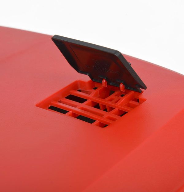 Hecht Elektro-Rasenmäher mit Füllstandanzeige am 50 Liter Grasfangkorb 