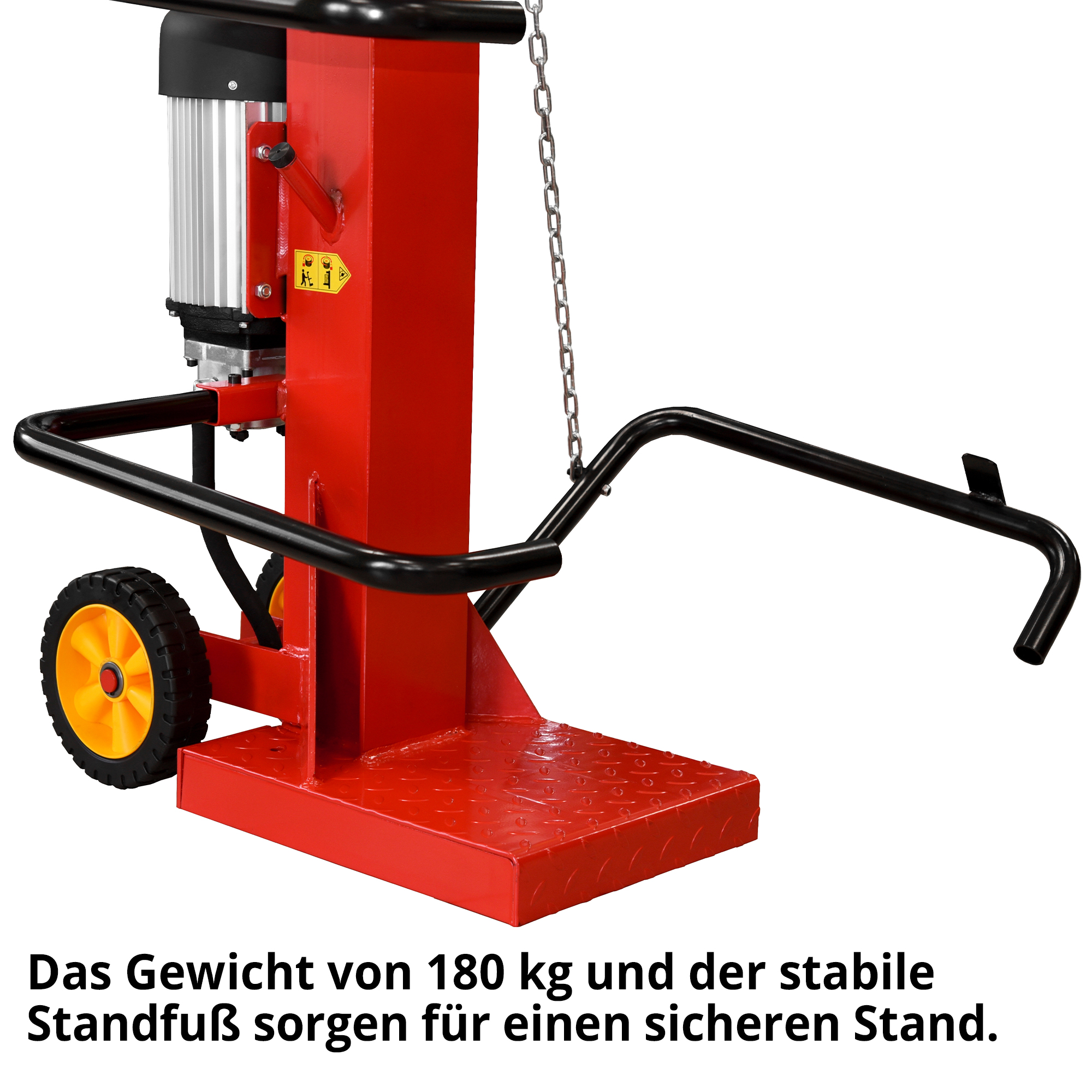 HECHT Hydraulikspalter 6160 Hydraulikspalter mit stabilem Standfuß 