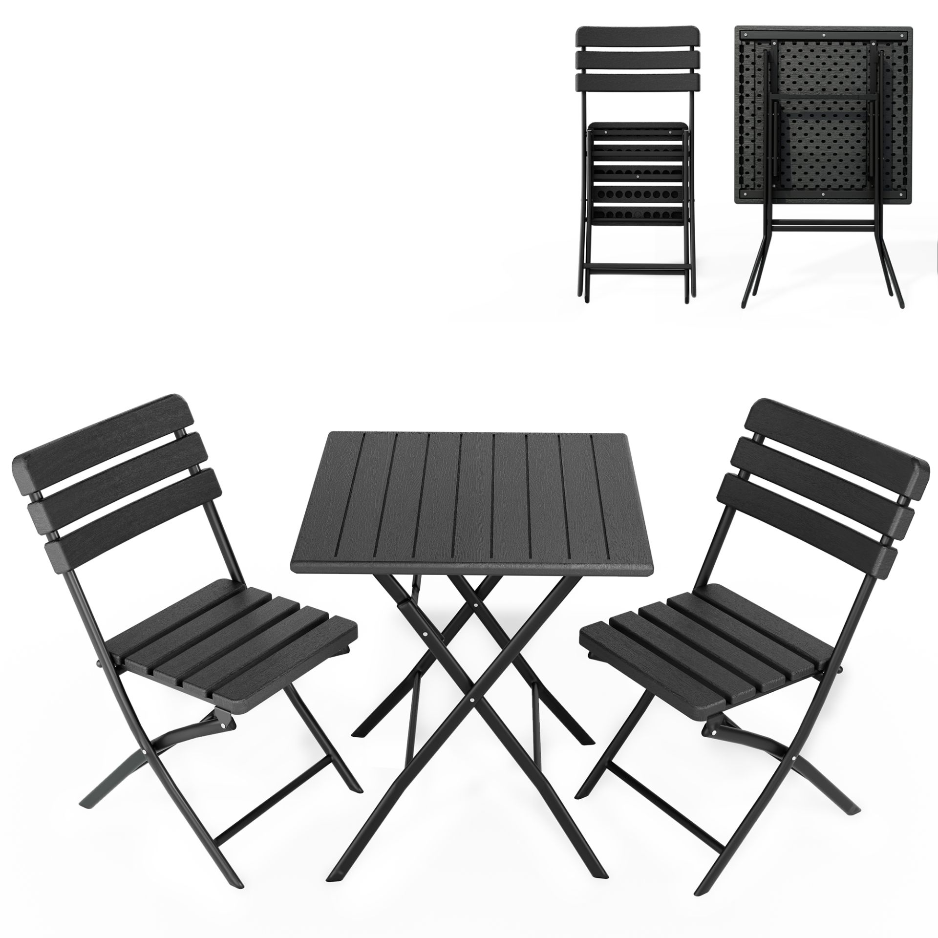 ONBEST; Balkontisch Set Borkum; Artikelnummer 44867